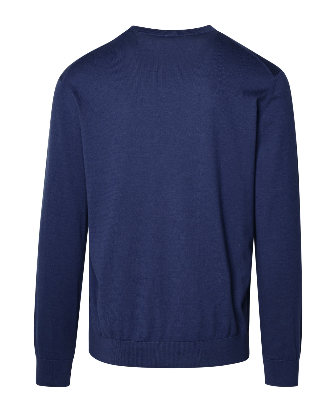 Zegna Blue Cotton Sweater - Blue