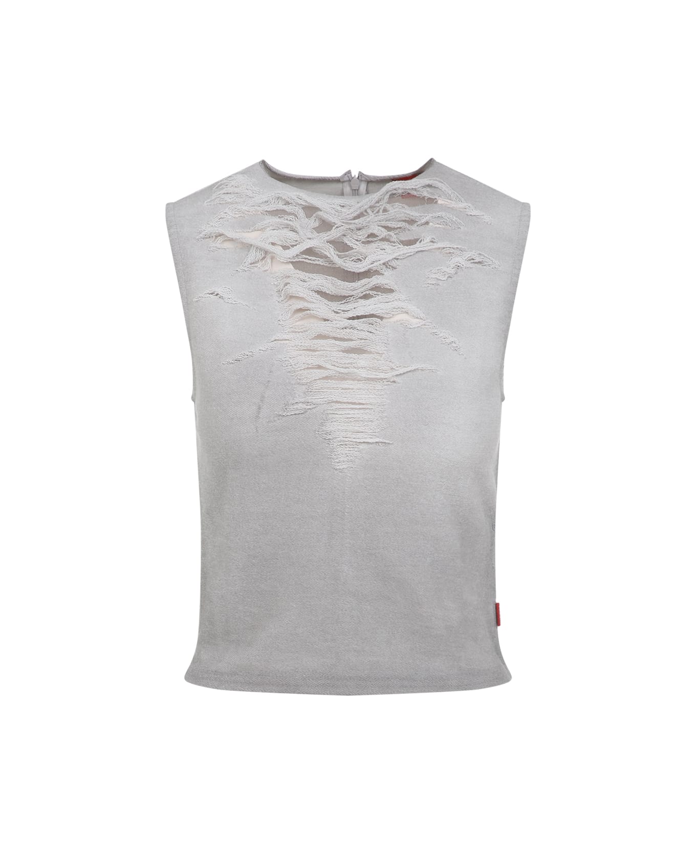 Diesel T-yasmina Tank Top - C Grey