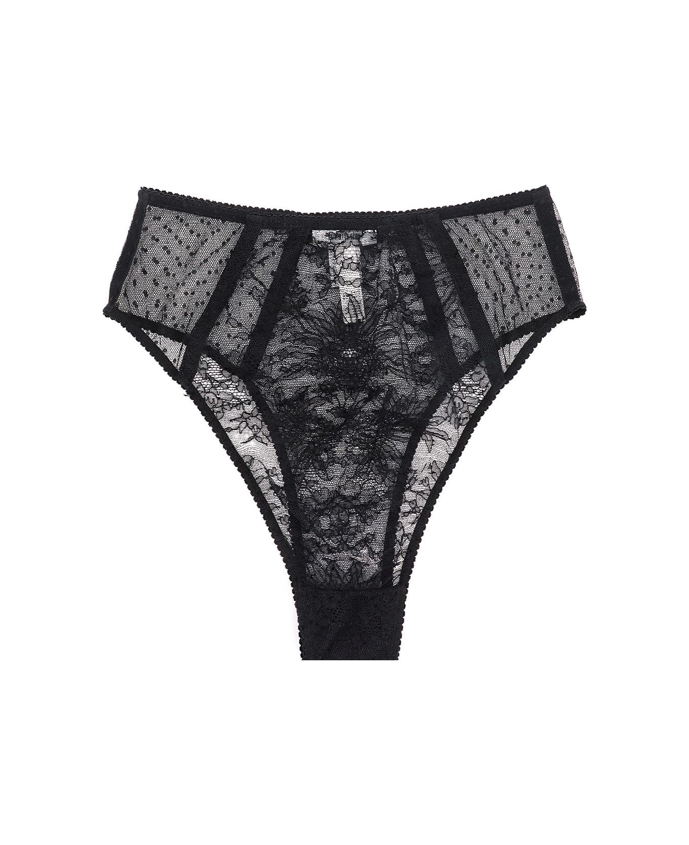 Dolce & Gabbana Lace Briefs - Black