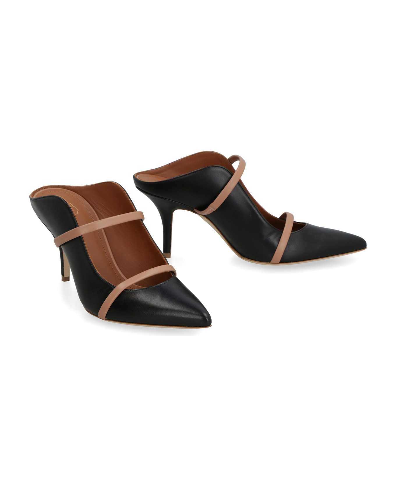 Malone Souliers Maureen Leather Mules - Black