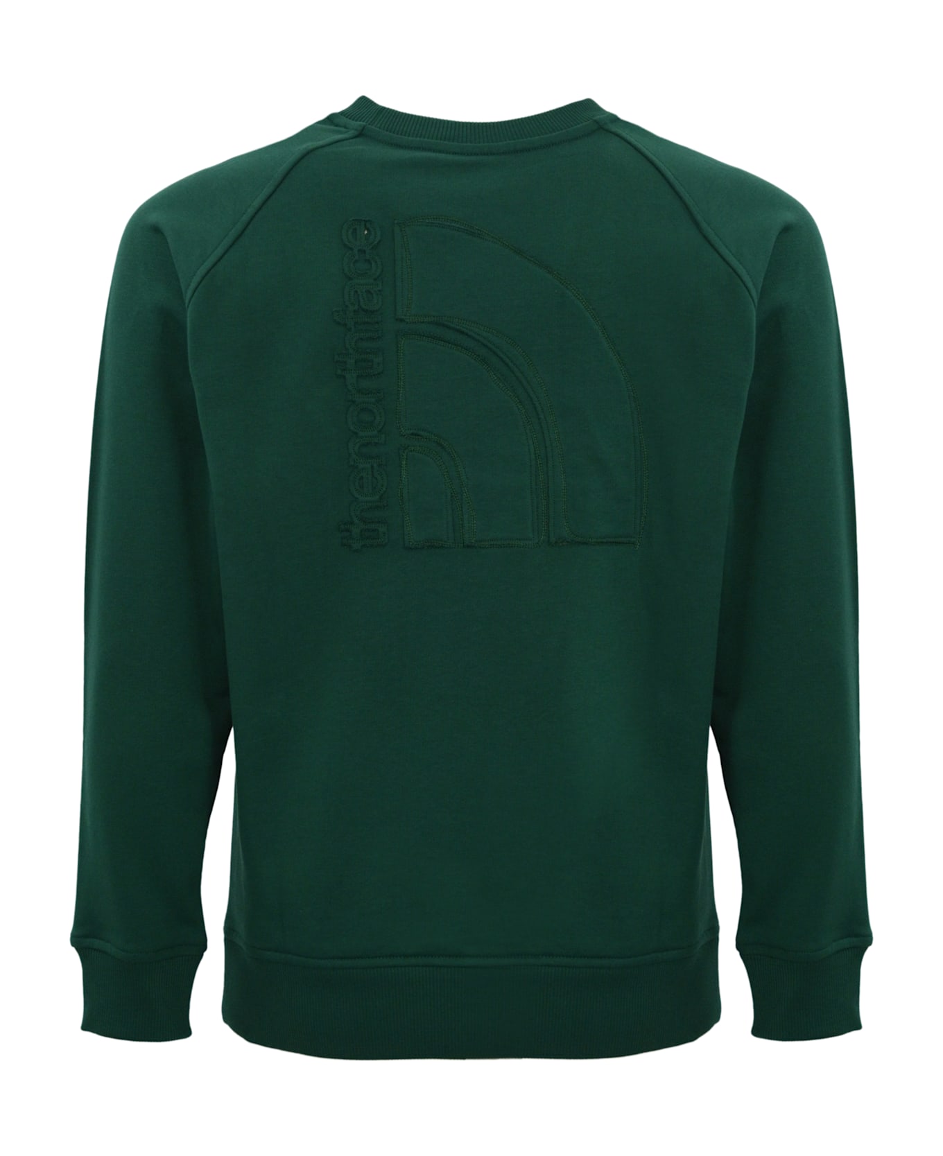 The North Face Rmst Logo Relaxed Sweatshirt - White dune/tnf black