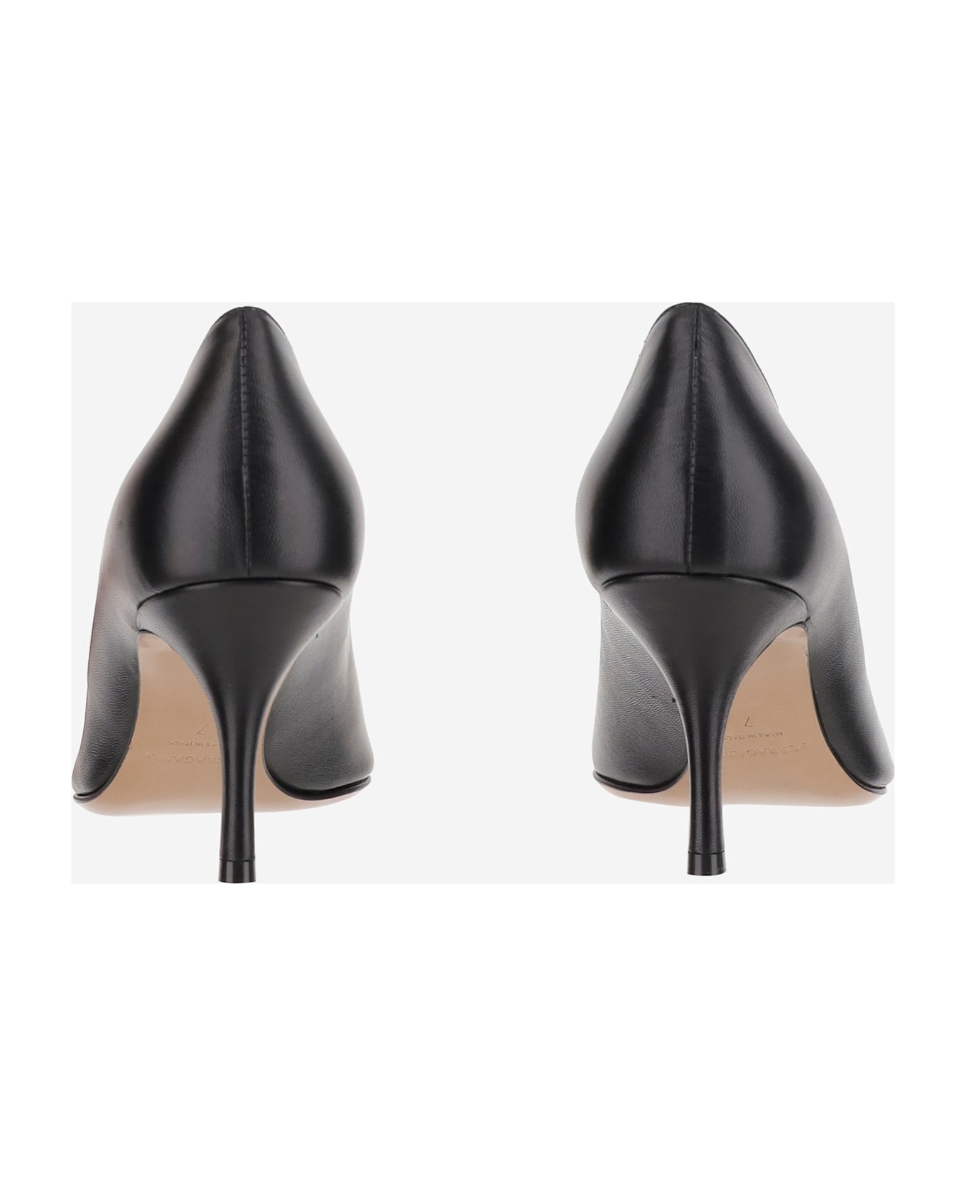 Ferragamo Gancini Maxi Pumps - Black