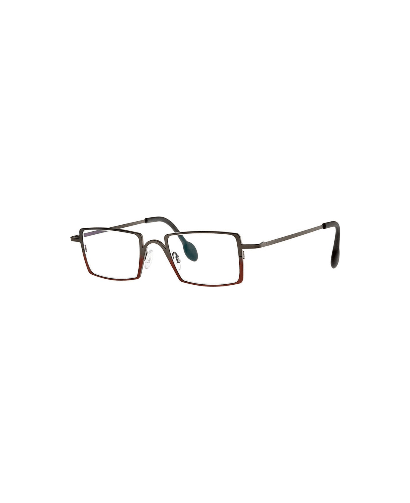 Theo Eyewear Bodoni 364 Glasses - brown アイウェア