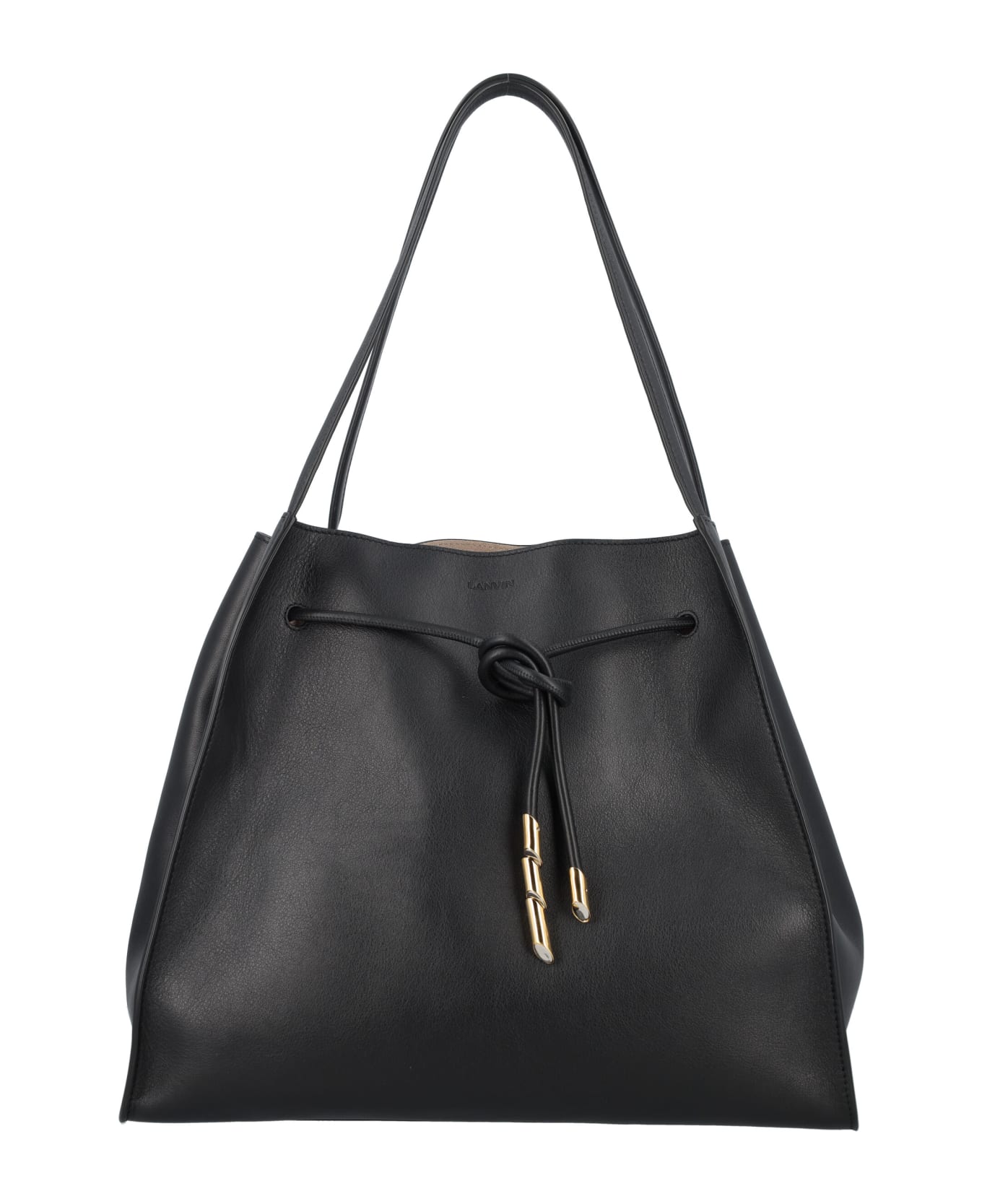 Lanvin Sequence Medium Tote Bag - Black トートバッグ