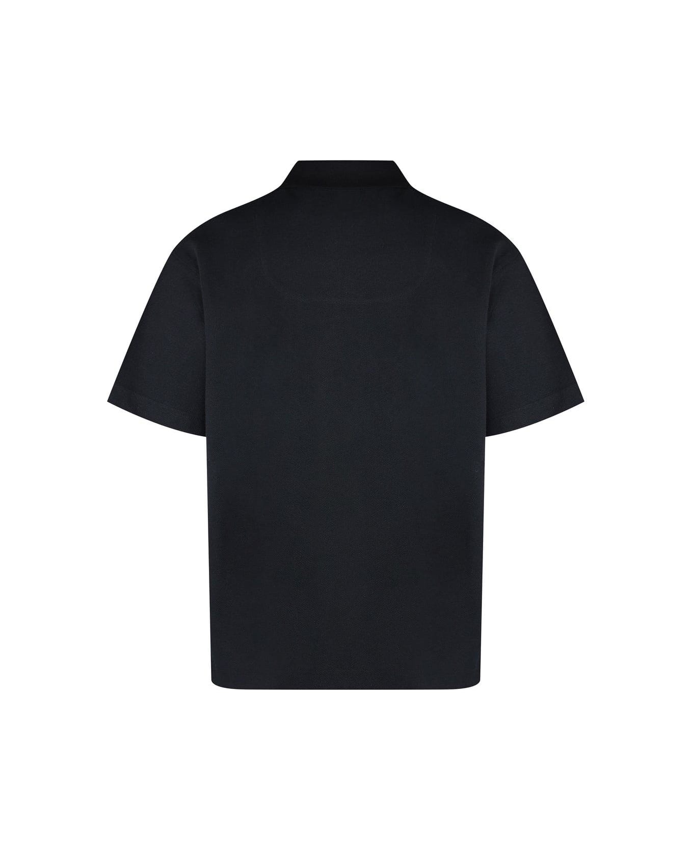 Burberry Short-sleeve Polo Shirt - Nero