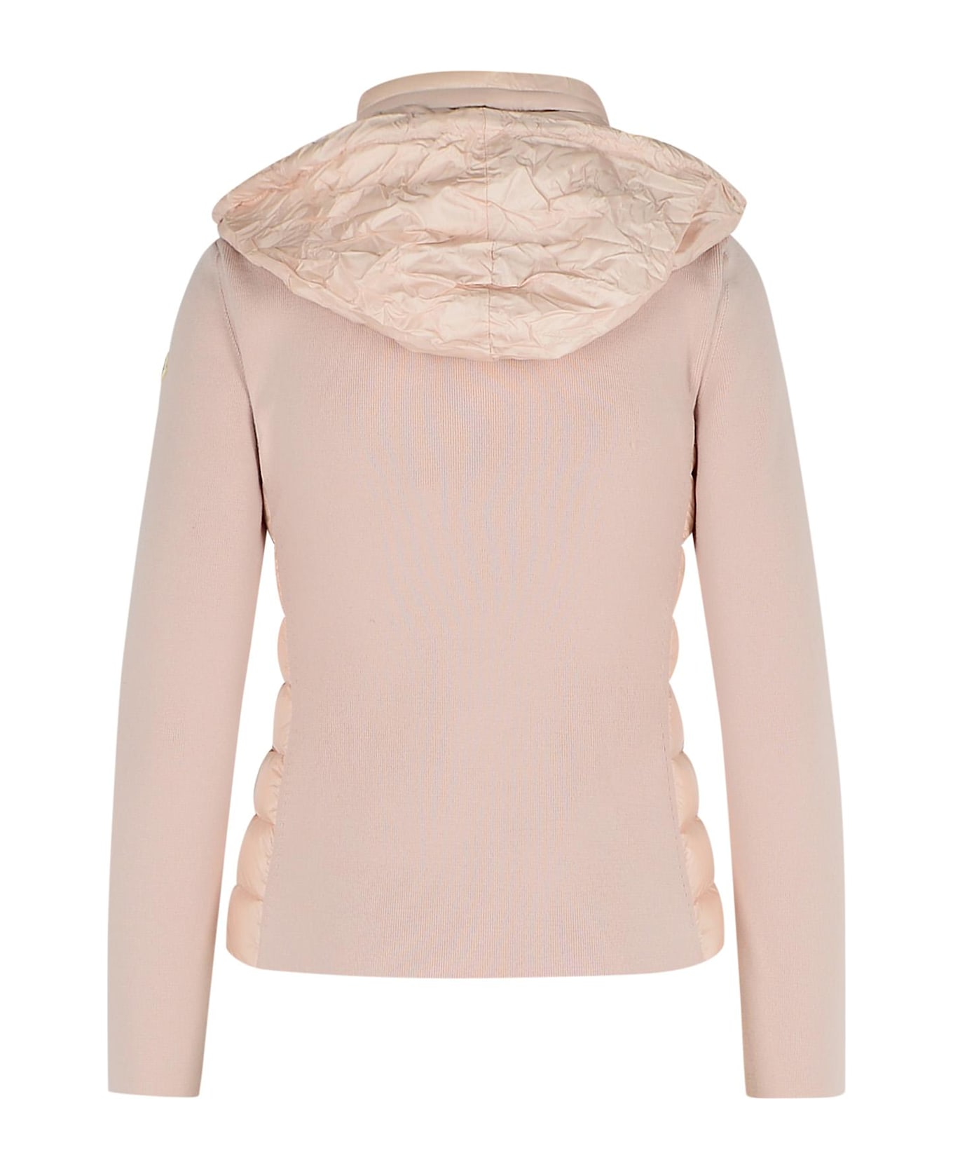 Moncler Two-material Cardigan - Black