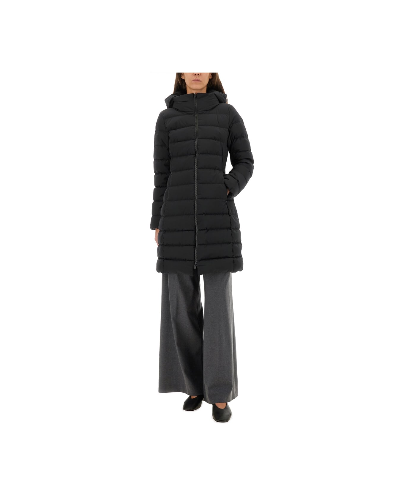 Herno Two-layer "windstopper" Parka - BLACK