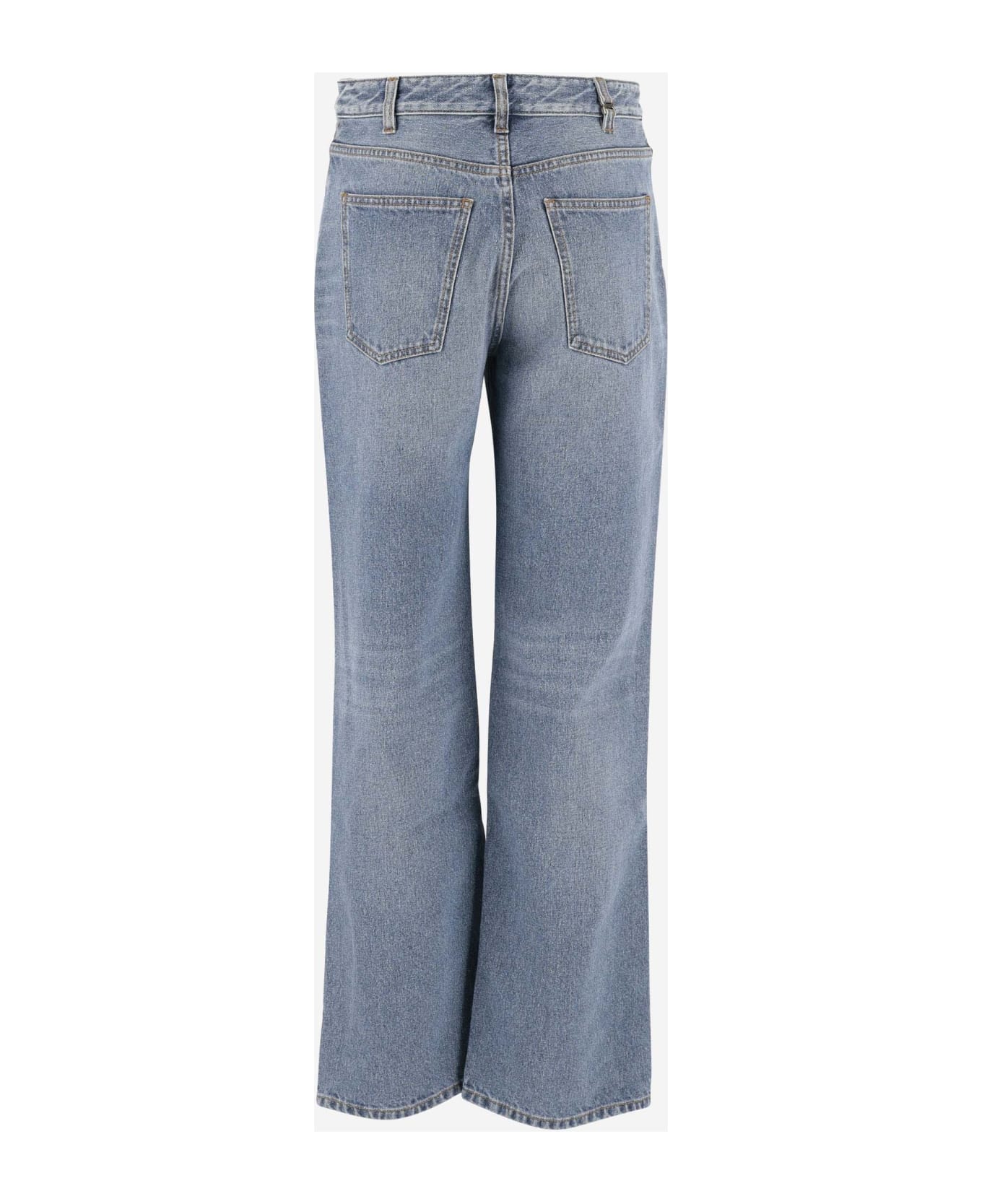 Chloé Straight Leg Denim Jeans - Denim