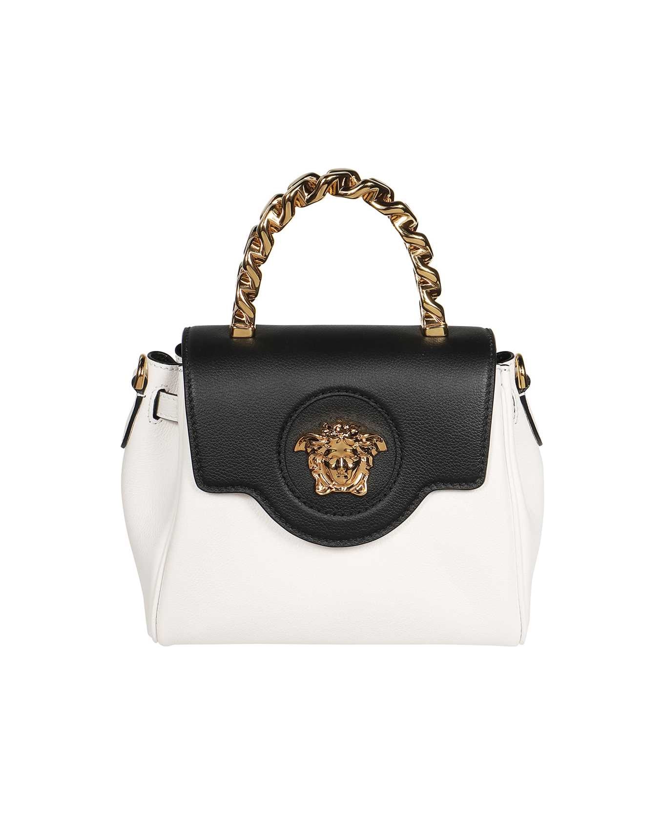 Versace Leather Tote - White