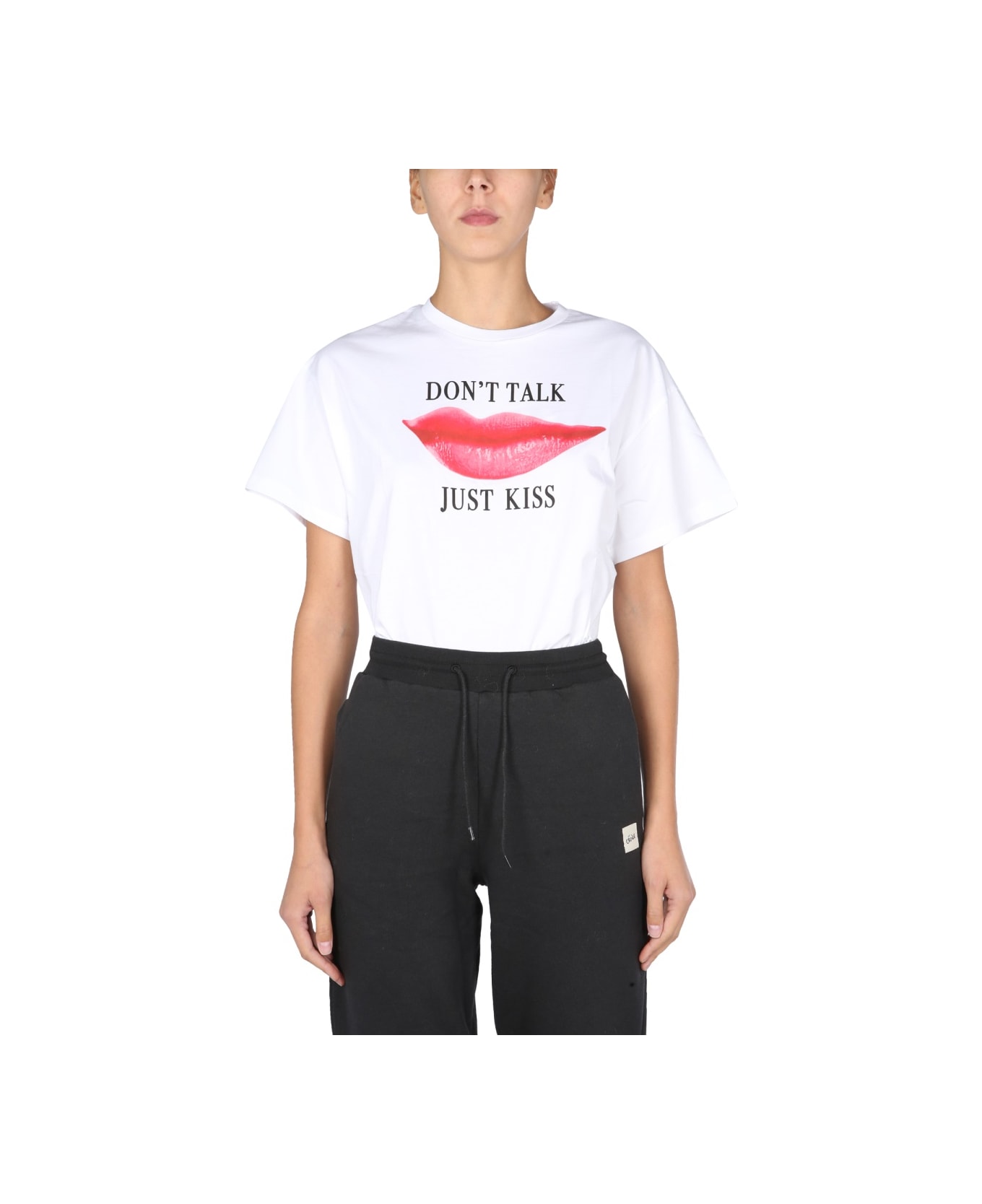 Etre Cecile "just Kiss" T-shirt - WHITE Tシャツ