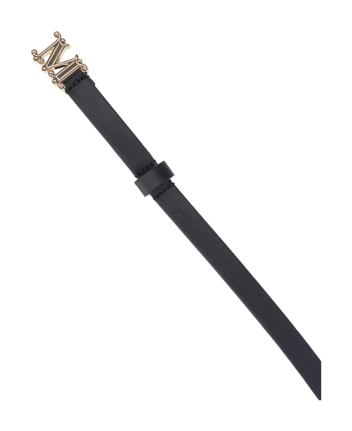 Max Mara "monogram" Belt - Black  