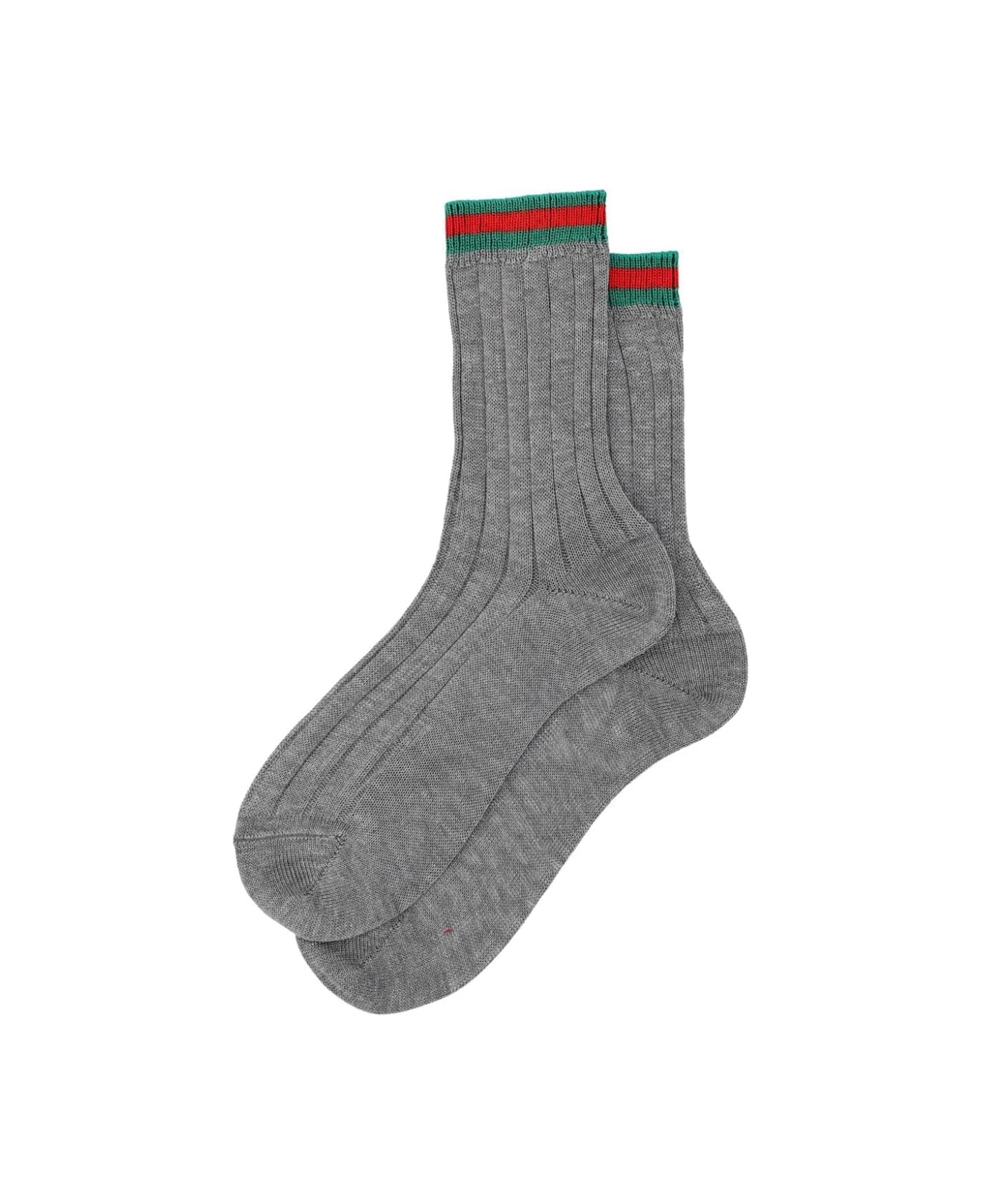 Gucci Socks Webbing J 6 8 - Anthracite D Green