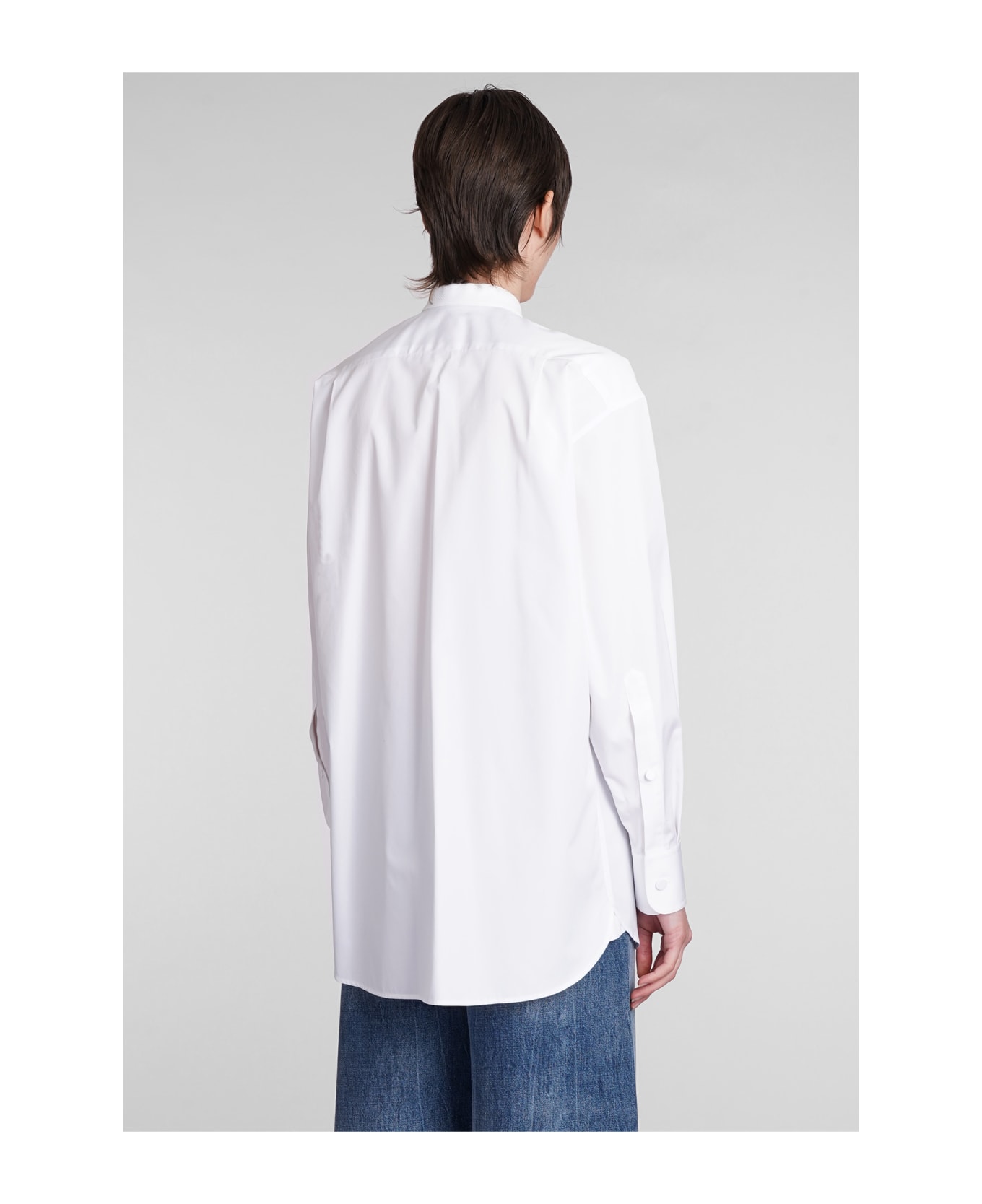 Stella McCartney Shirt In White Cotton - white ブラウス
