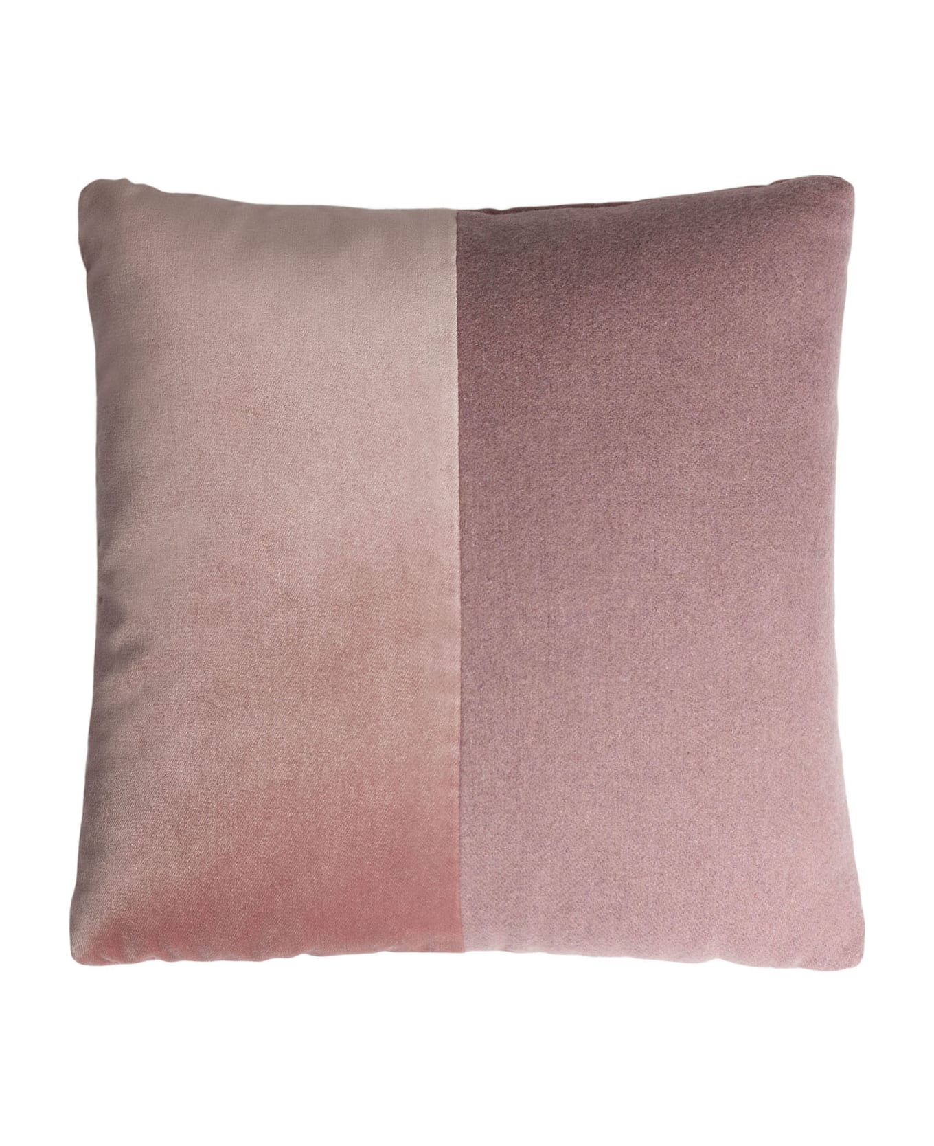 Lo Decor Happy Double Pink Wool Pillow - pink