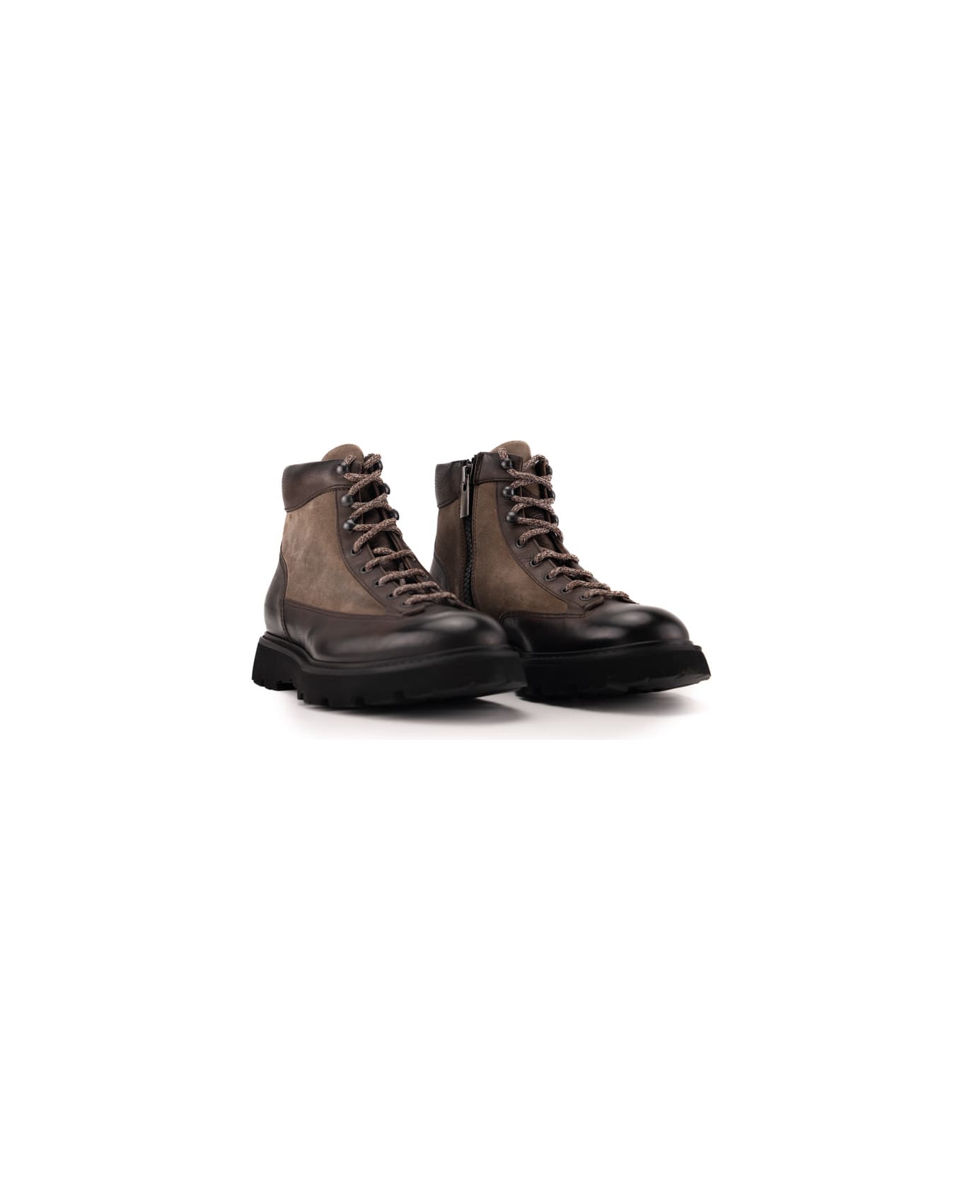 Doucal's Suede Boots - Marrone ブーツ