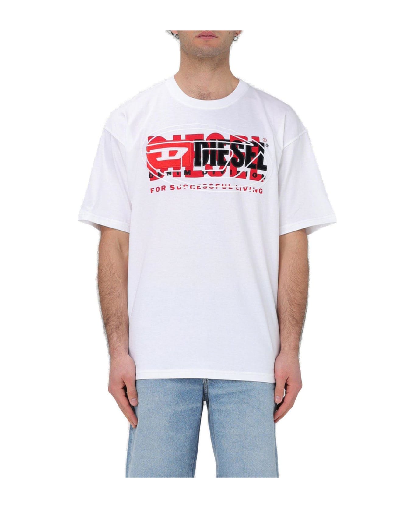 Diesel T-boxt Layered Logo T-shirt シャツ