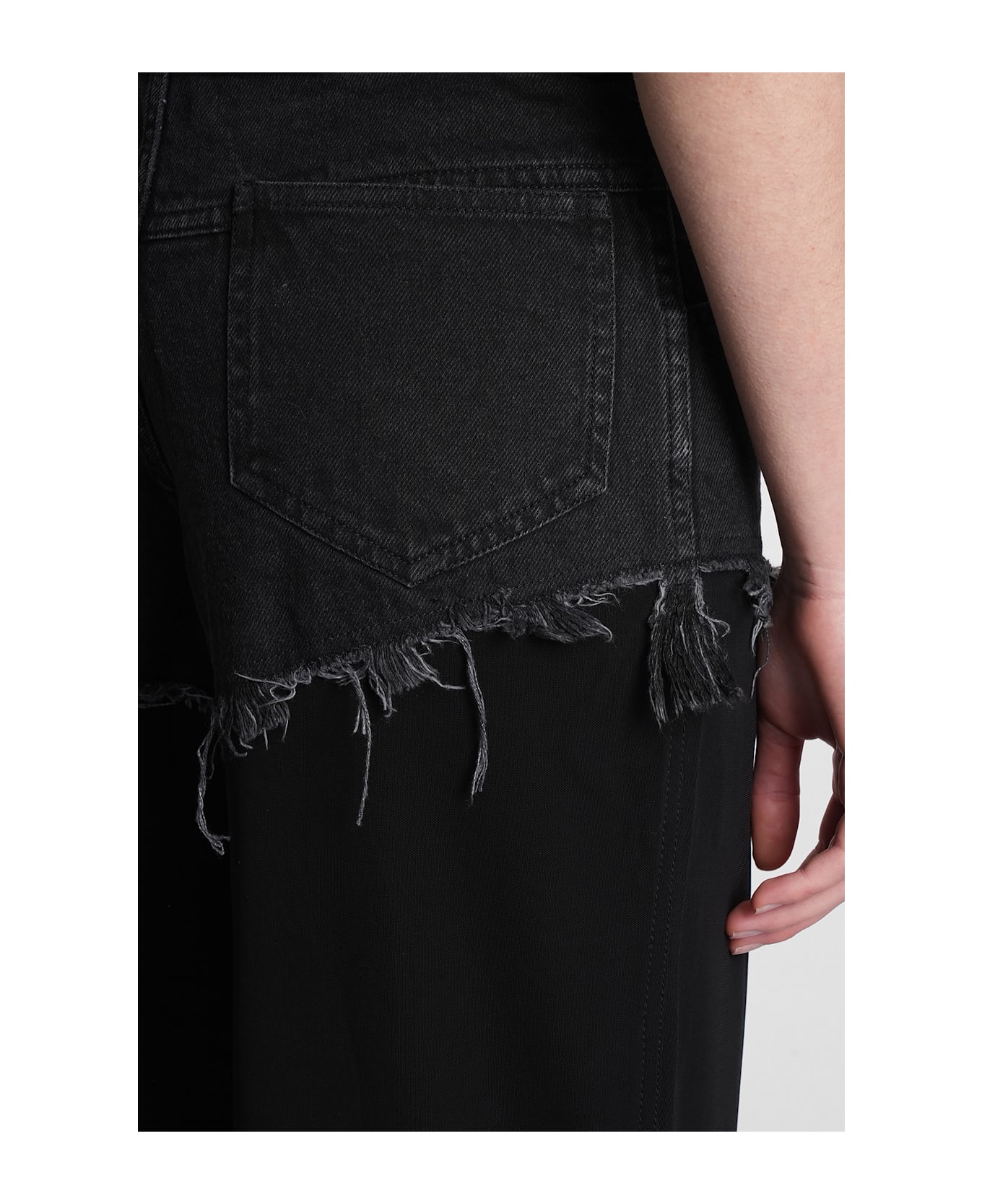 Christopher Esber Jeans In Black Cotton - black