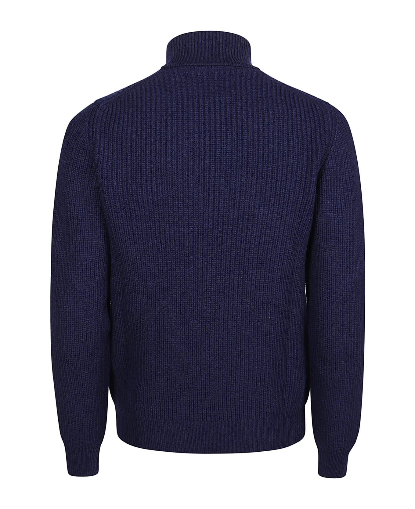 Fay Turtle Neck Sweater - Blu Royale