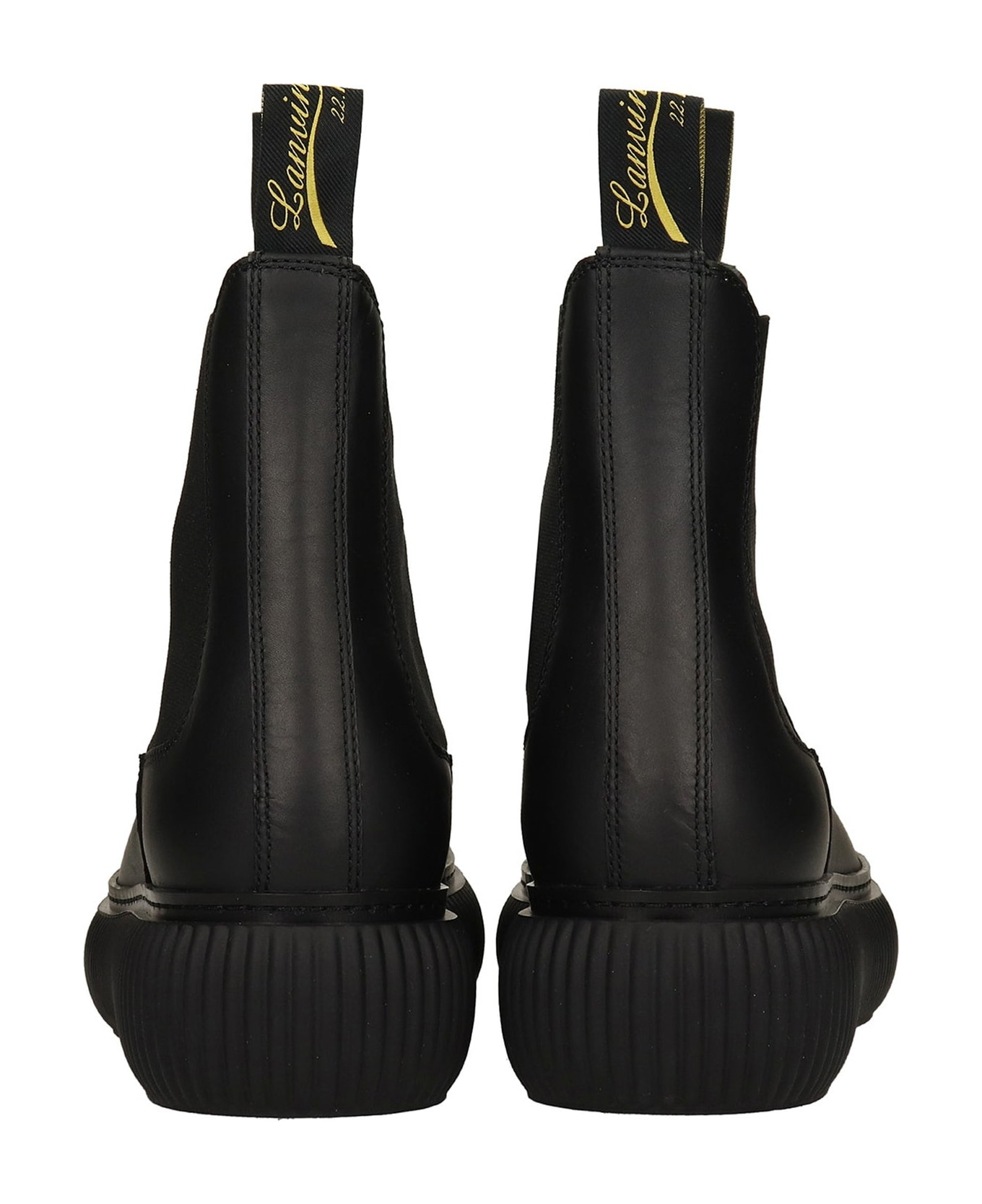 Lanvin Arpege Anke Boots - Black