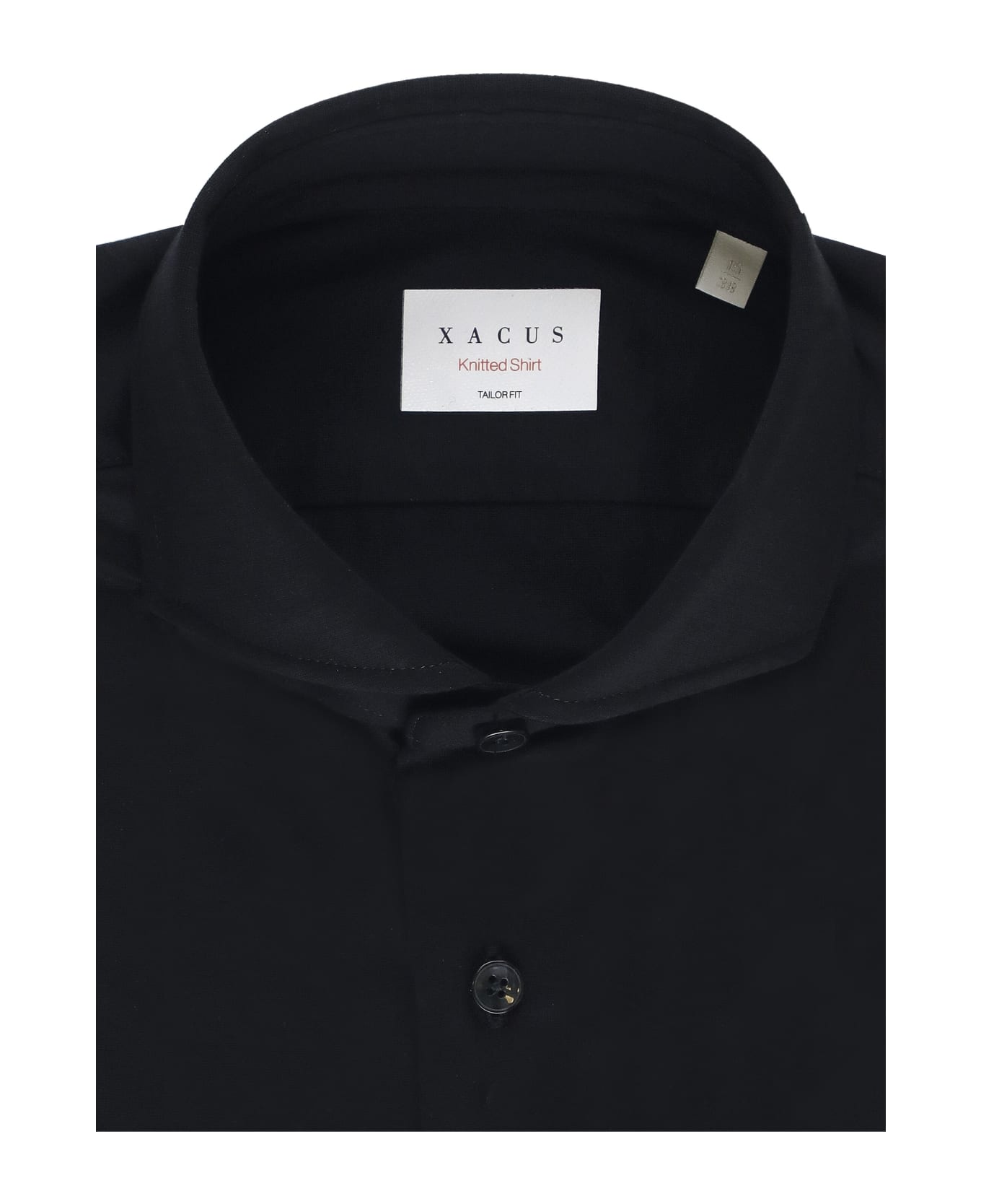 Xacus Knitted Shirt - Black