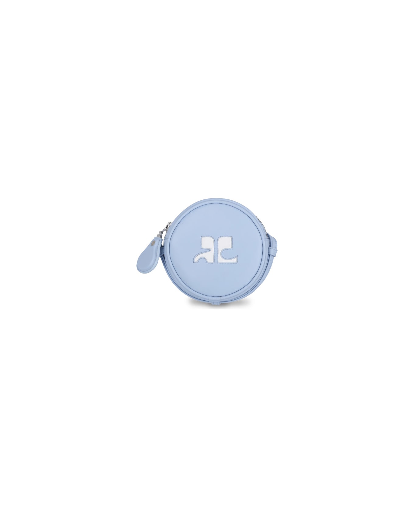 Courrèges "circle Reedition" Small Bag - Light Blue