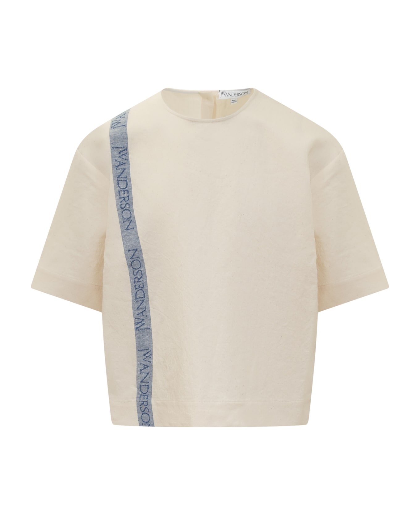 J.W. Anderson T-shirt With Logo - CREAM