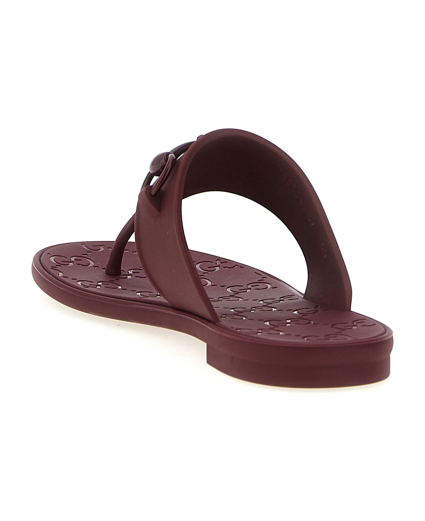Gucci Thong Sandals - Bordeaux
