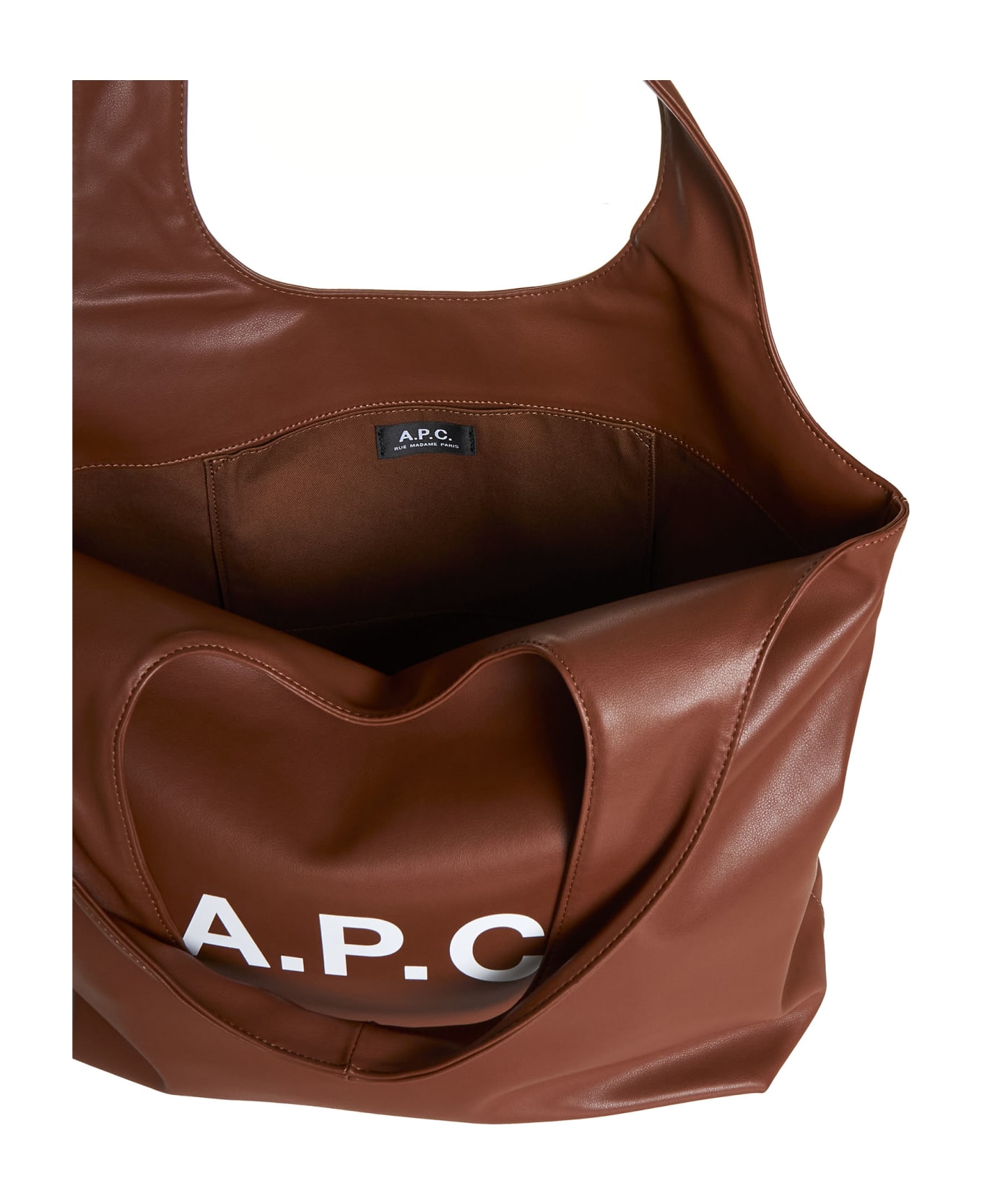 A.P.C. Ninon Tote Bag - NOISETTE