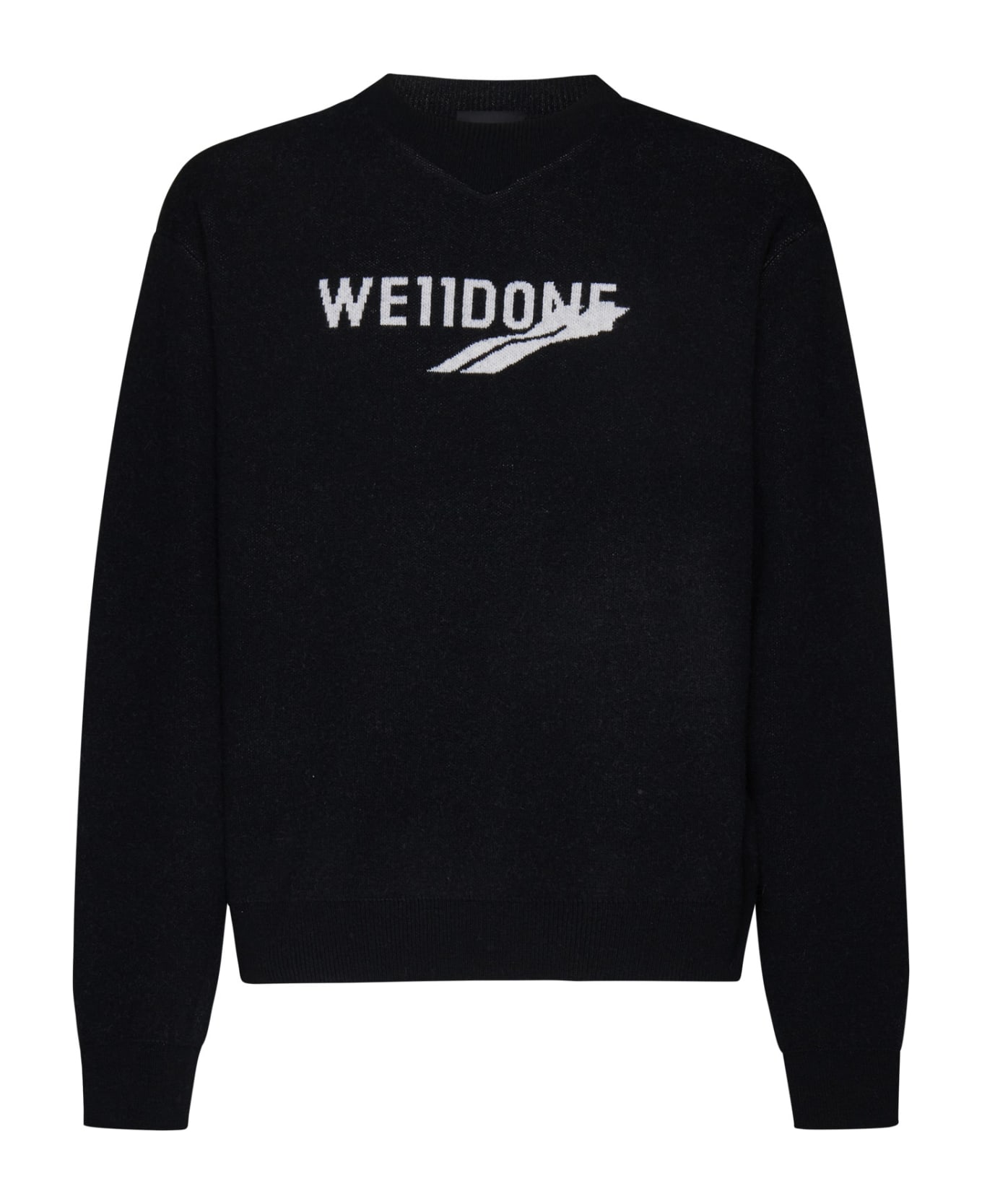 WE11 DONE Sweater - Black