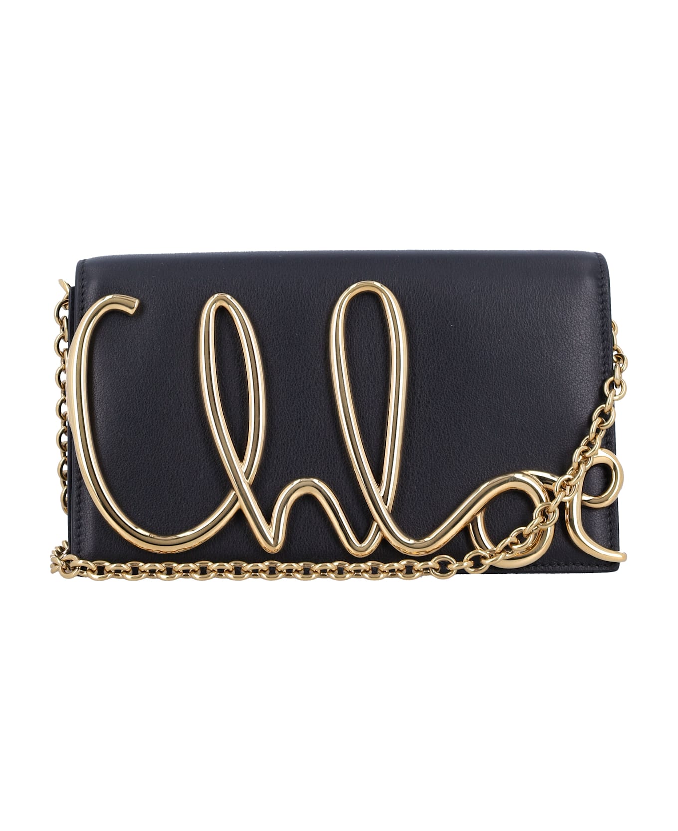 Chloé C Chloe Clutch - Black