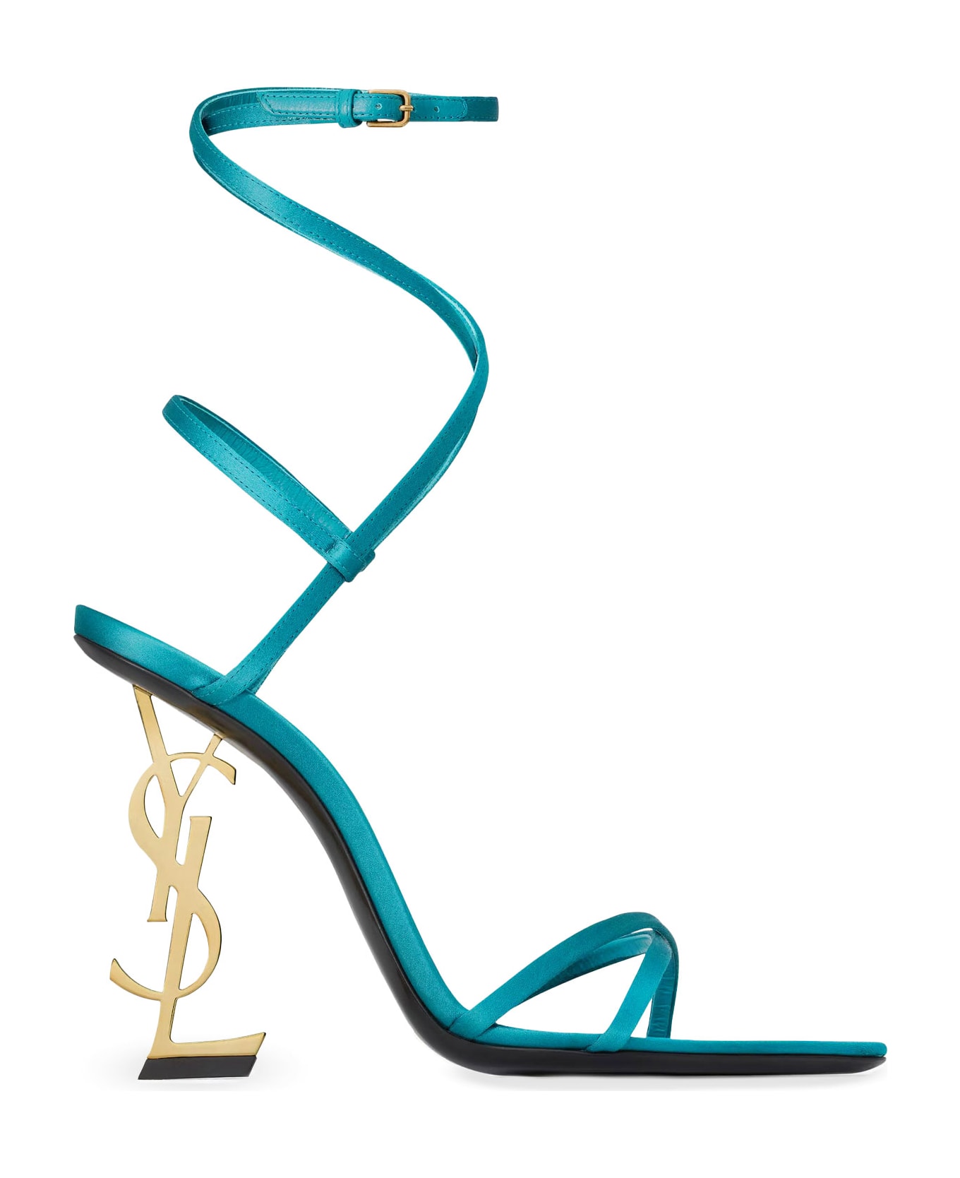 Saint Laurent Opyum Sandals - Blue