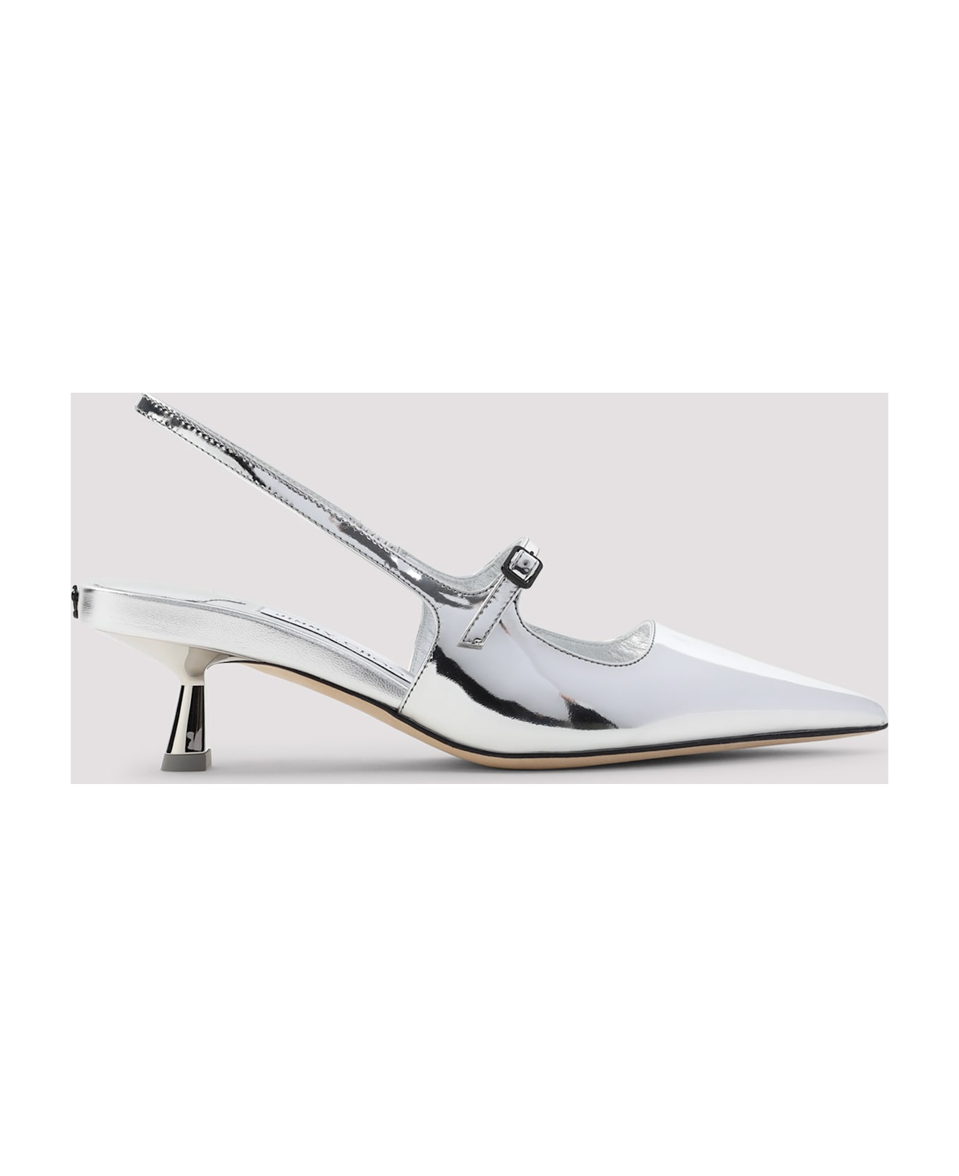 Jimmy Choo Didi 45 Mules - Silver
