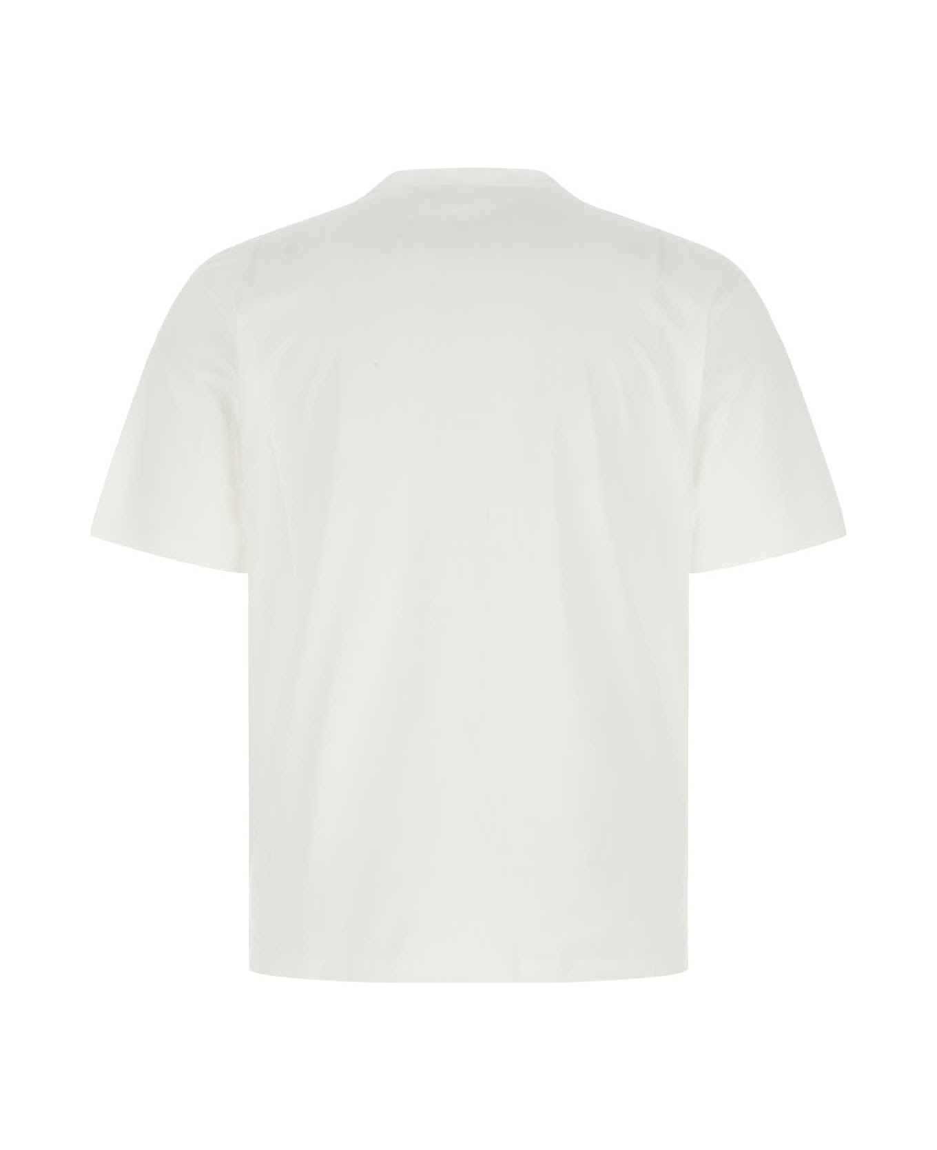 Prada White Cotton T-shirt - F0009