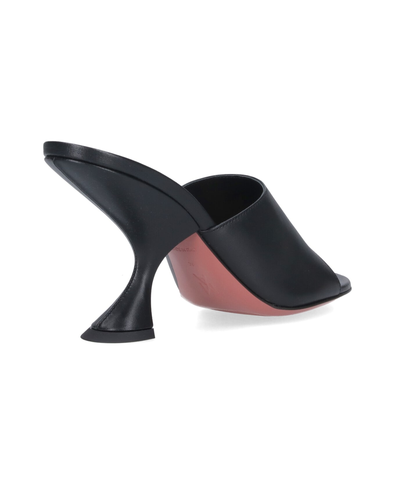 Amina Muaddi 
lupita Slipper
 Sandals - Black  