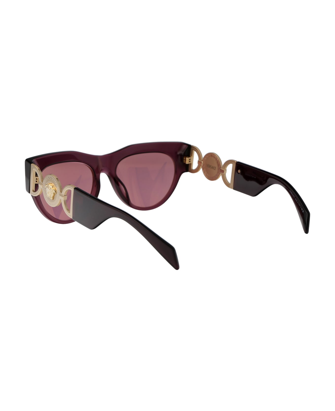 Versace Eyewear 0ve4440u Sunglasses - 5263A4 Transparent Marc