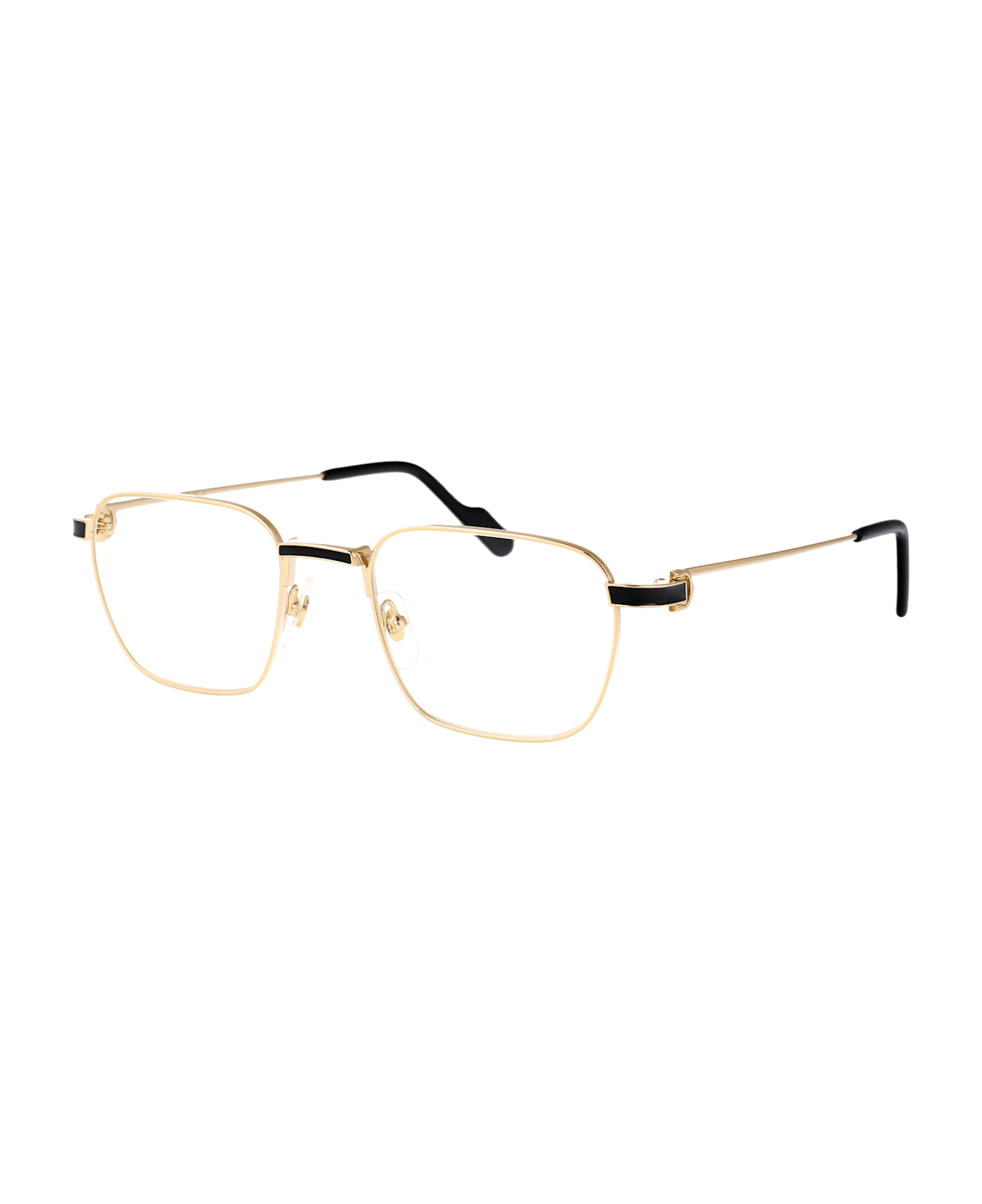 Cartier Eyewear Ct0518o Glasses - GOLD GOLD TRANSPARENT