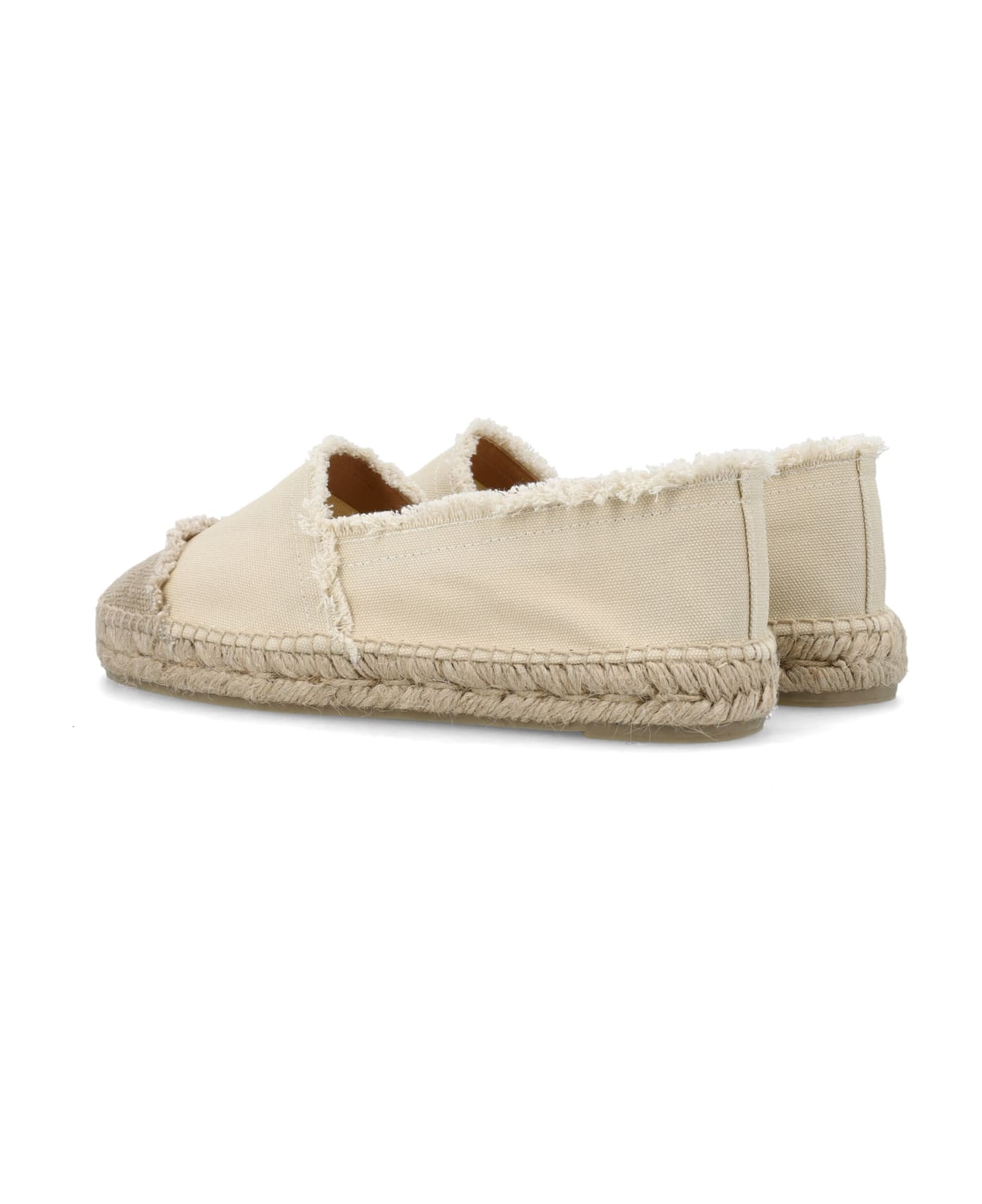Castañer Kampala Espadrilles - IVORY BEIGE