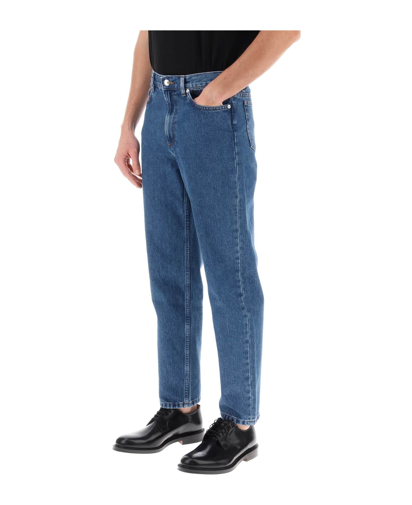 A.P.C. Martin Straight Jeans - Ial Washed Indigo