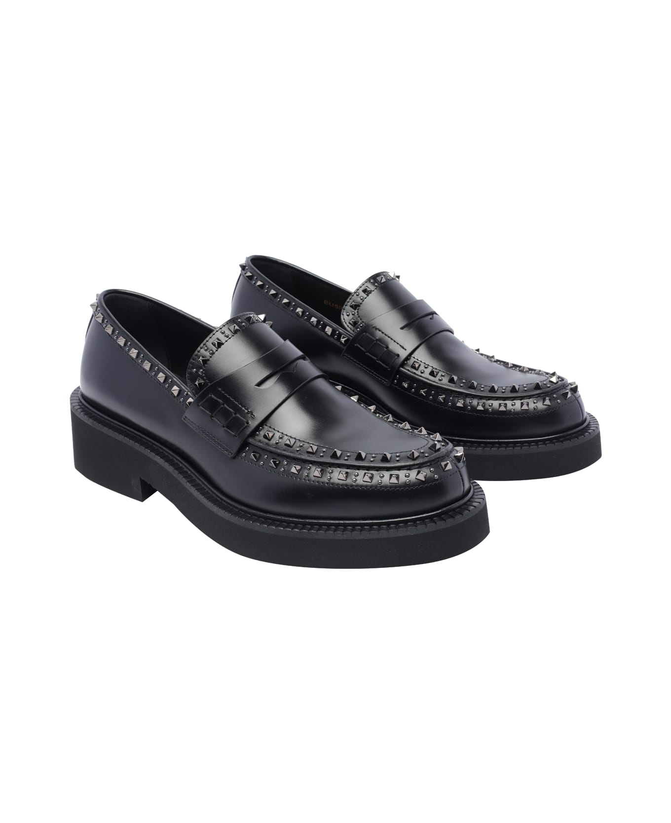 Valentino Garavani Gentleglam Laofers - Black