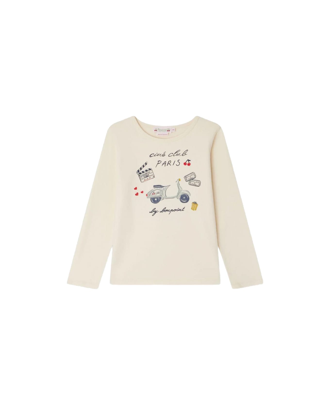 Bonpoint T-shirt "tidjiane" - IVORY