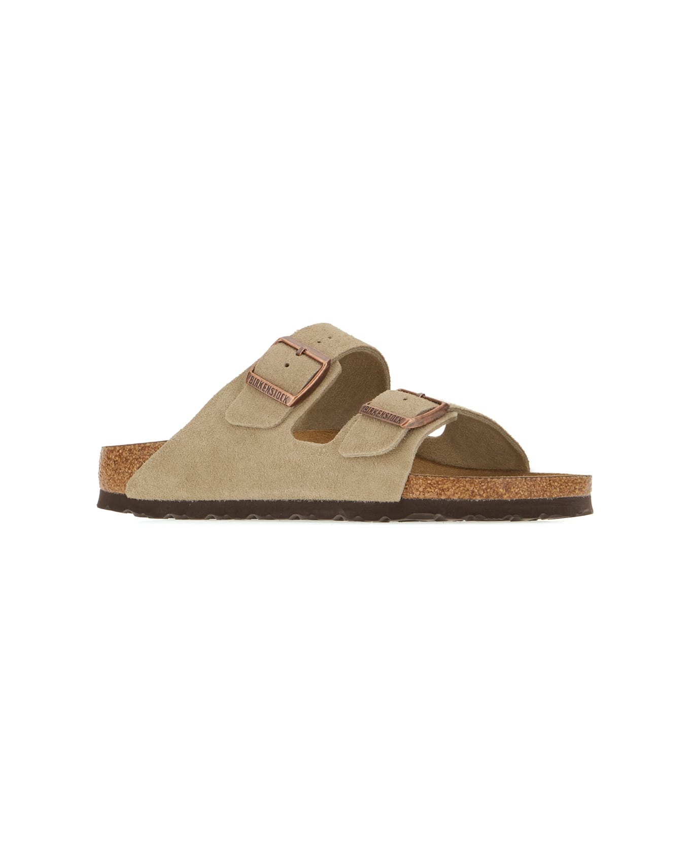 Birkenstock Sand Suede Arizona Sandals - TAUPE
