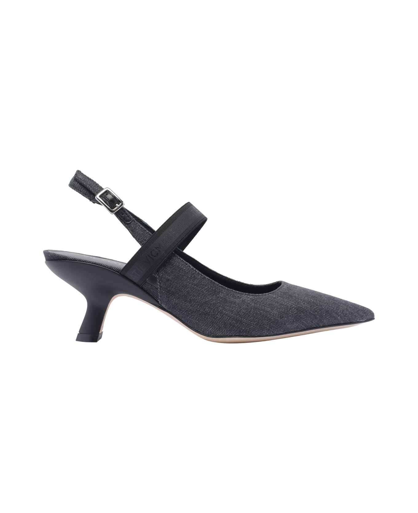 Vic Matié Slingback - Charcoal