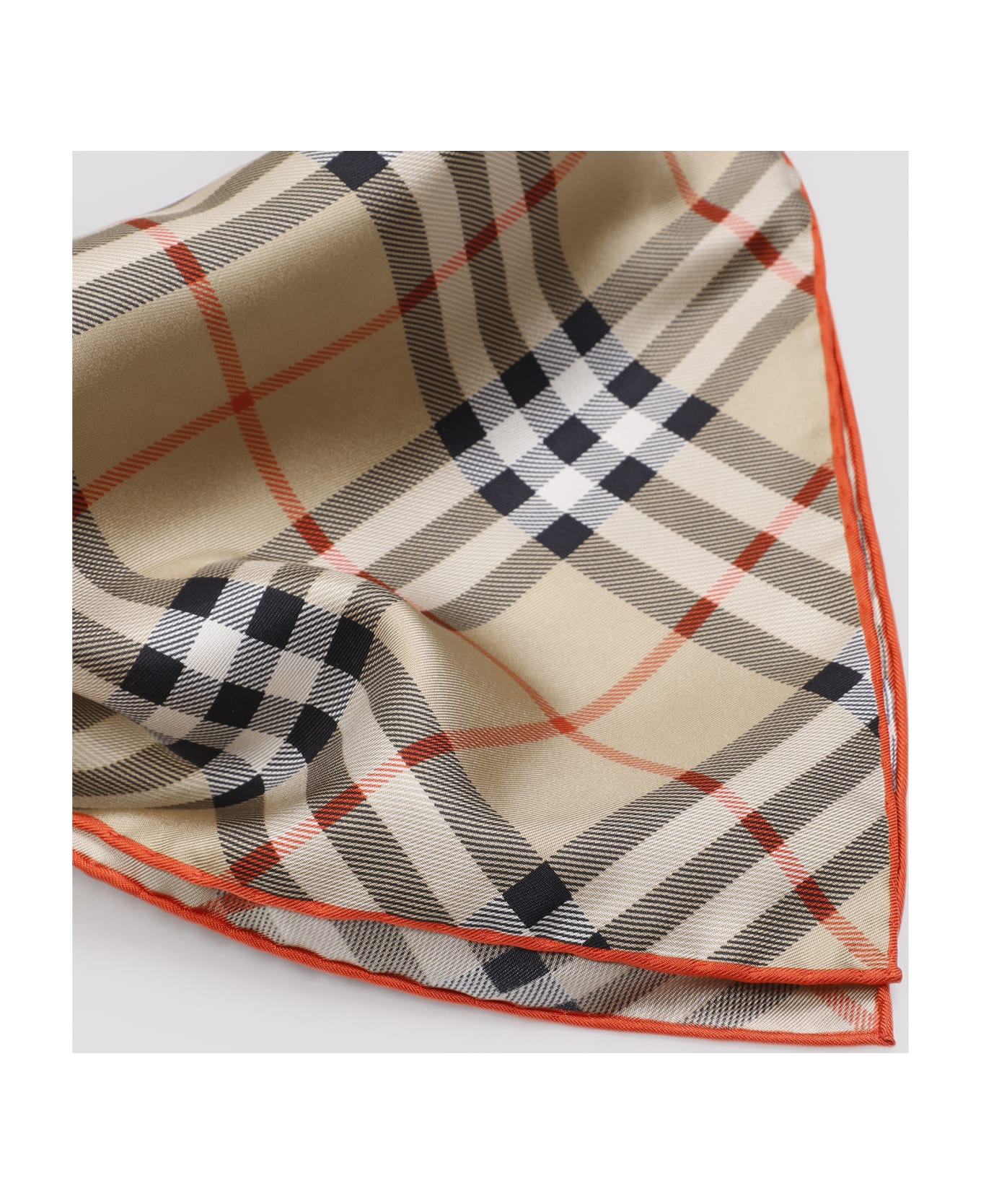 Burberry Silk Scarf - Sand