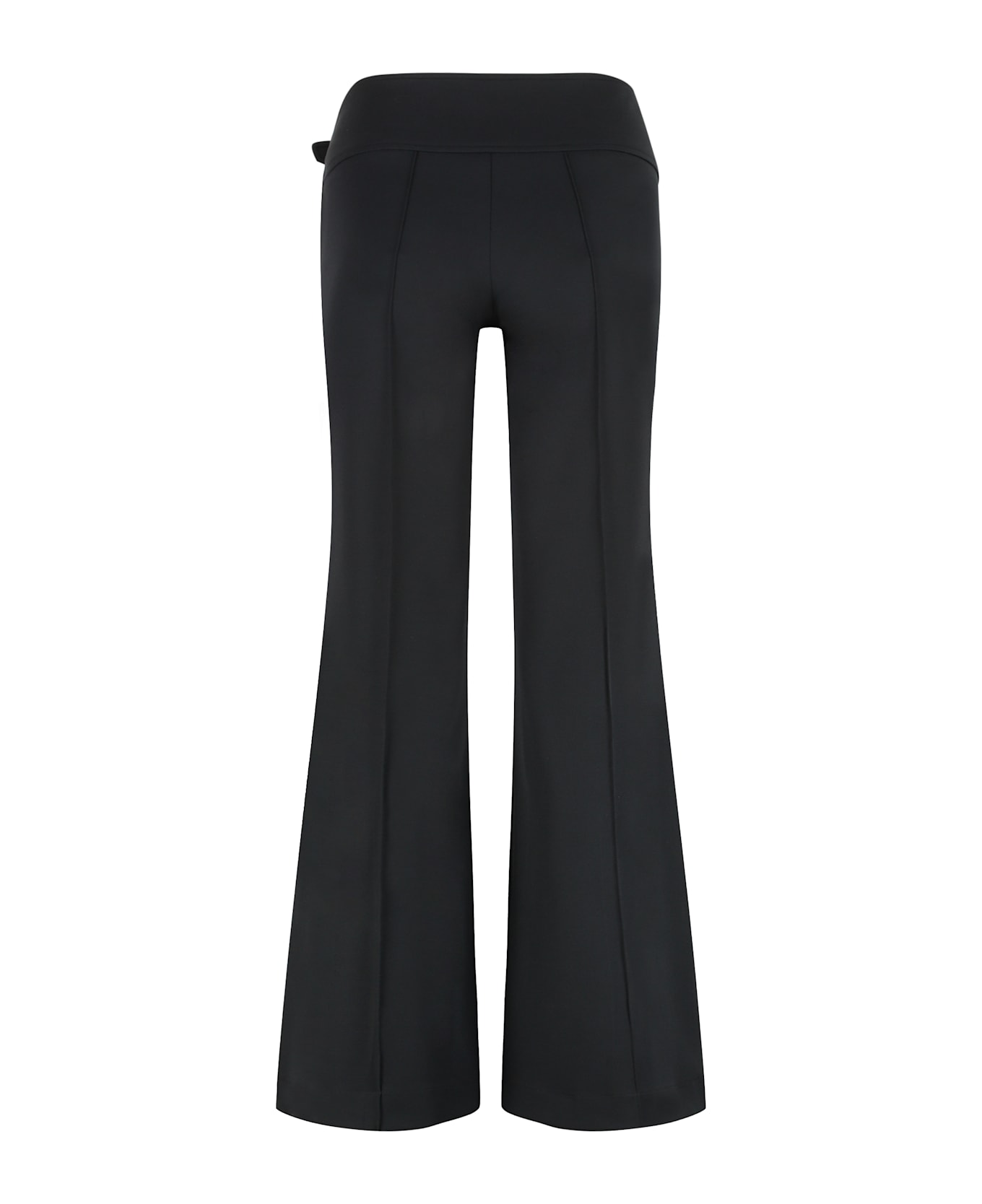 Versace Jeans Couture High-waist Wide-leg Trousers - black
