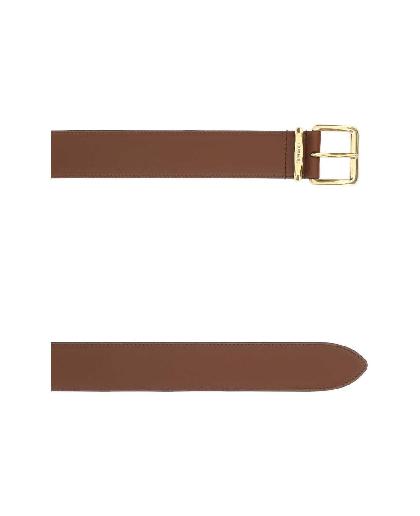 Miu Miu Brown Leather Belt - Brown