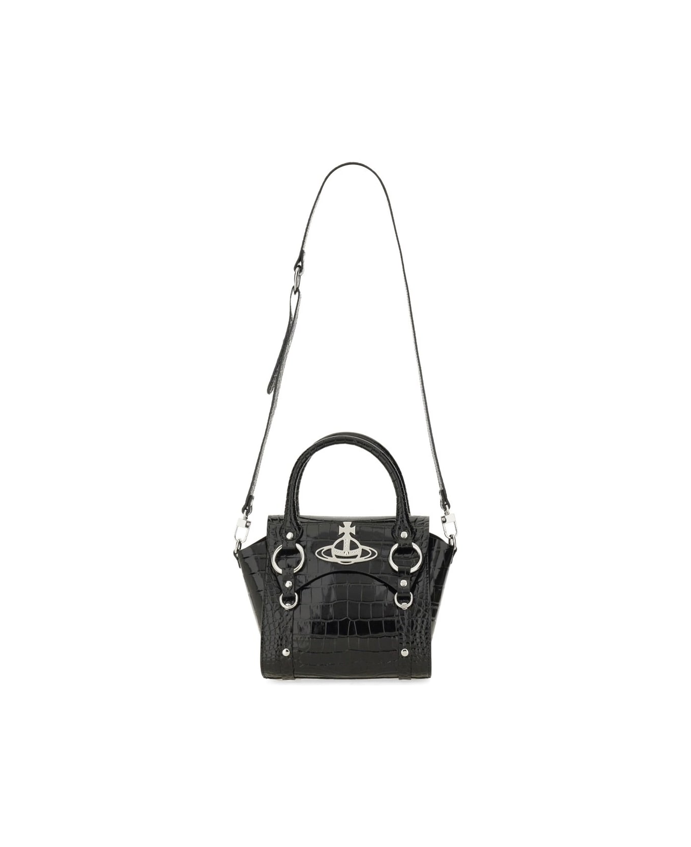 Vivienne Westwood Betty Small Handbag - Black