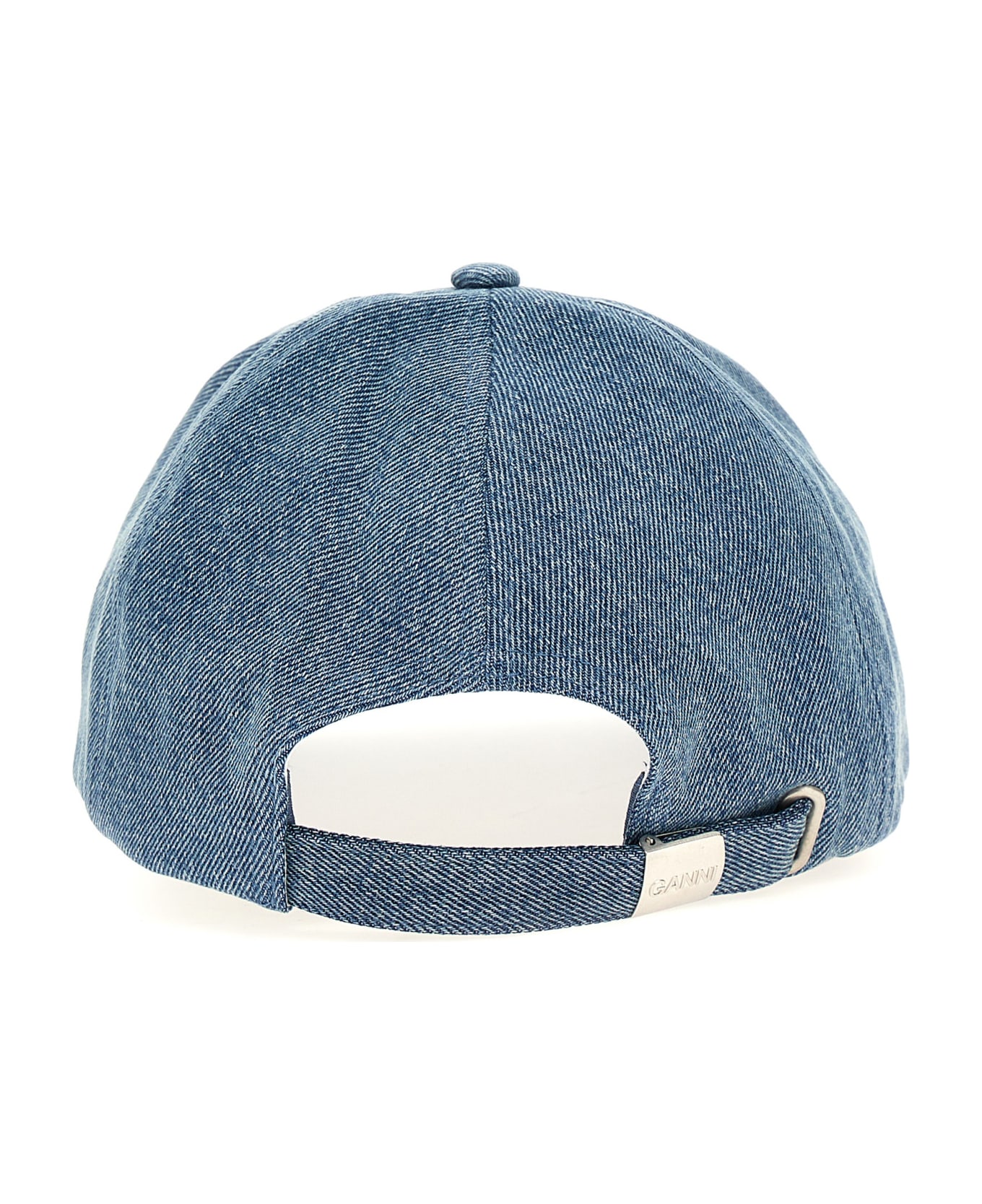Ganni Logo Embroidery Cap - Light Blue 帽子