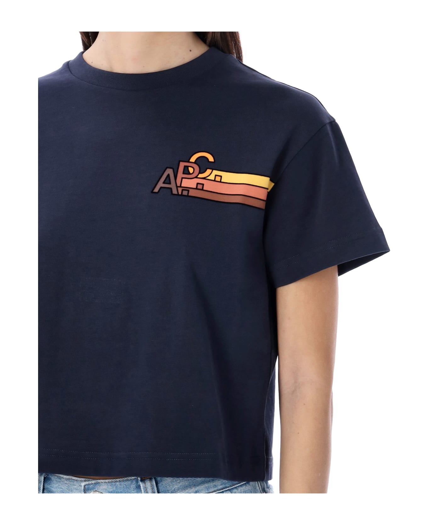 A.P.C. Sonia T-shirt - DARK NAVY Tシャツ