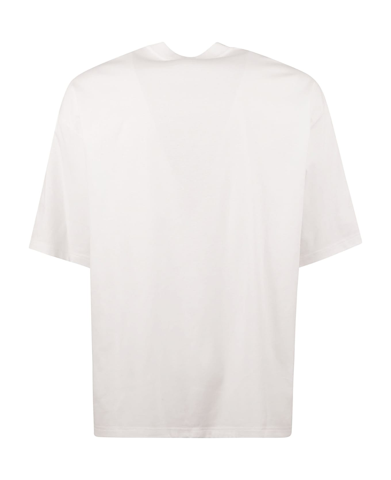 Lanvin Curb Lace Logo T-shirt - Optic White シャツ