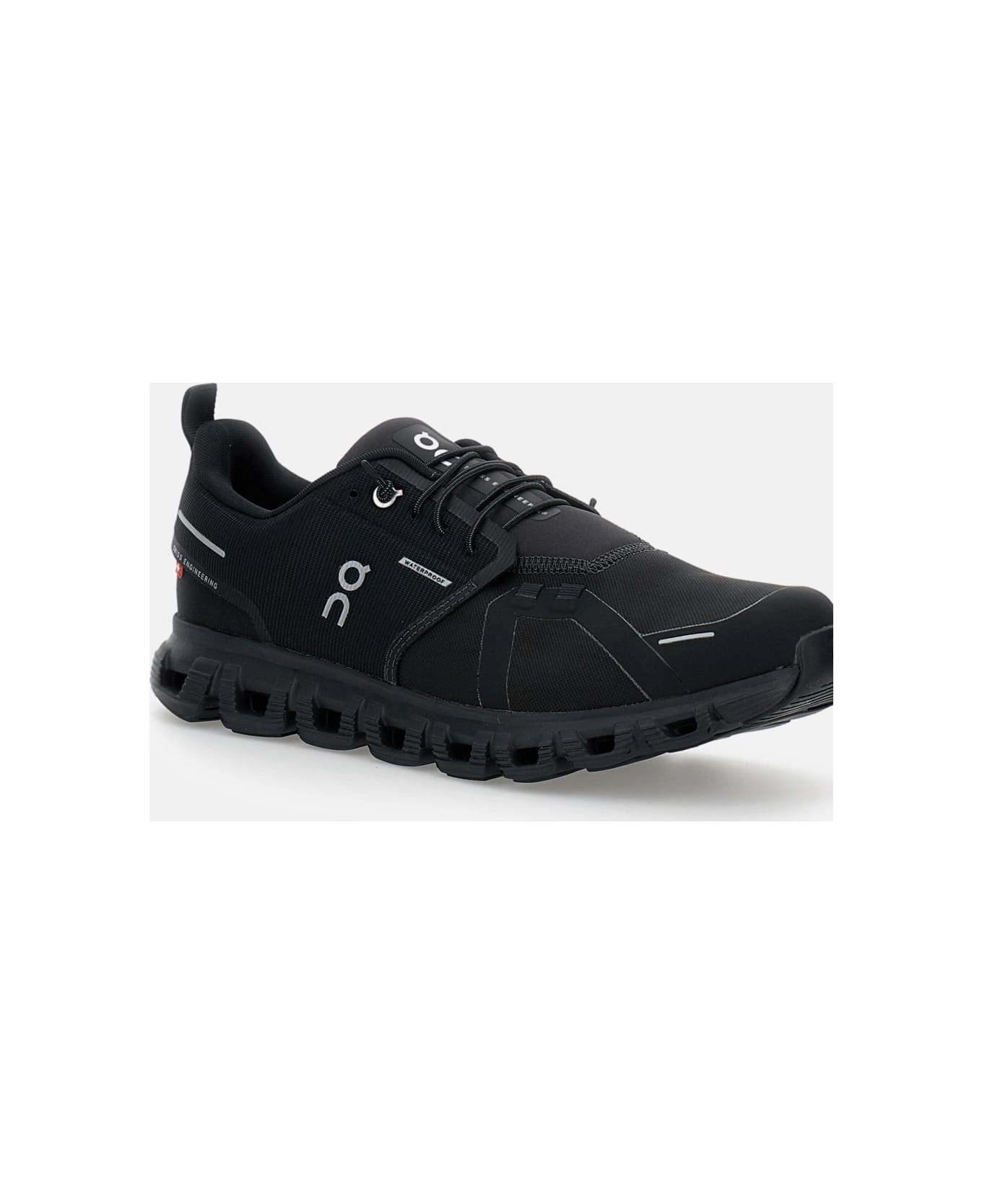 ON Cloud 6 Wp Sneakers - Black